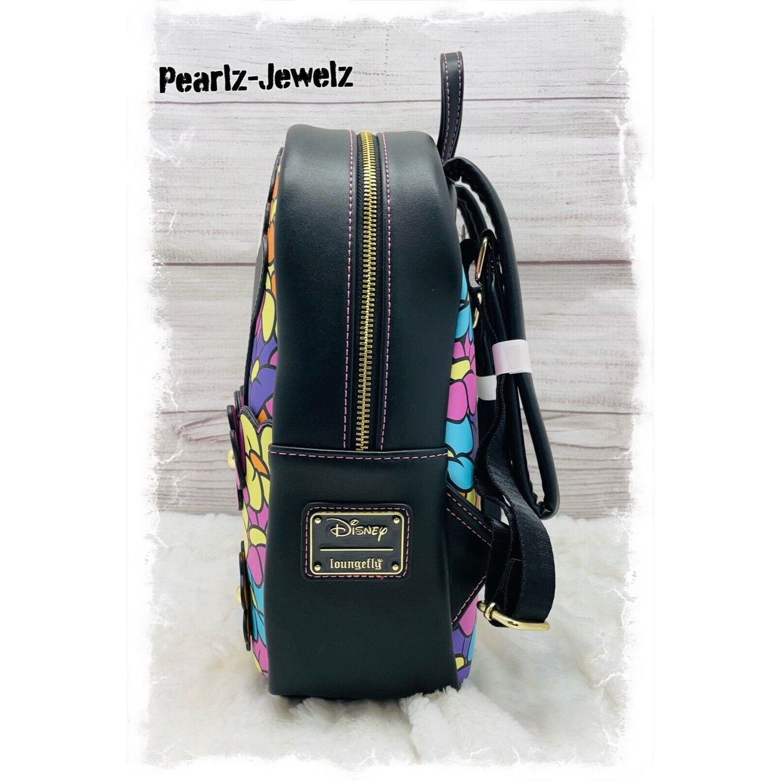 Disney Loungefly Disney Bambi Flower Skunk in Flowers Mini Backpack Size ONE SIZE - 2 Thumbnail