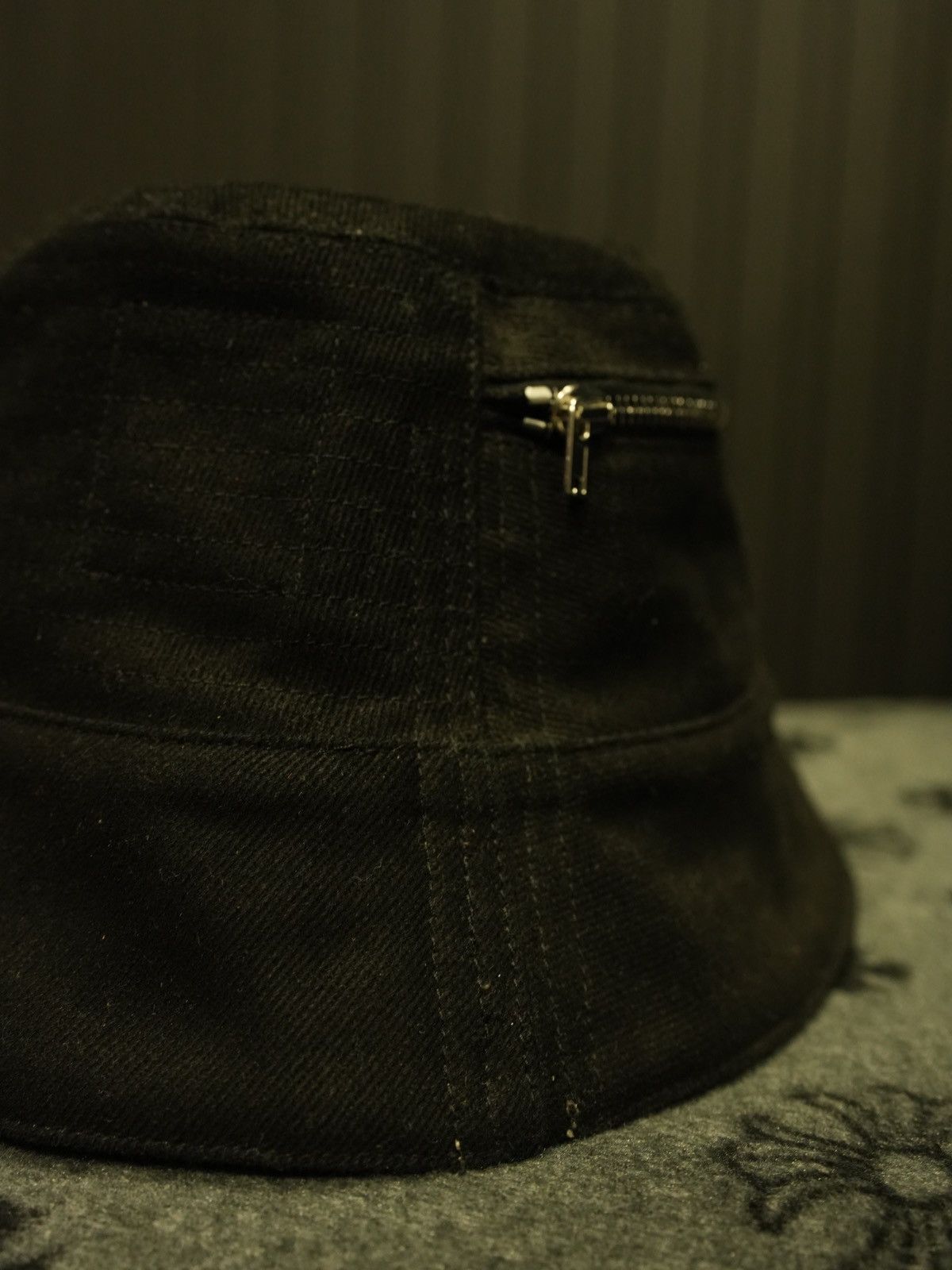 Rick Owens × Rick Owens Drkshdw Rick Owens DRKSHDW Gilligan Bucket Hat Size ONE SIZE - 4 Thumbnail