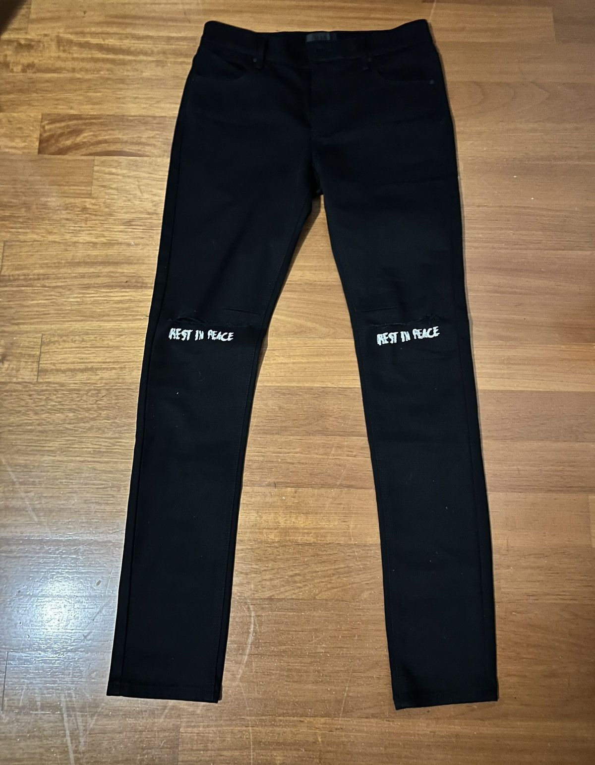 Rta Rta “rest in peace” jeans Size US 29 - 1 Thumbnail