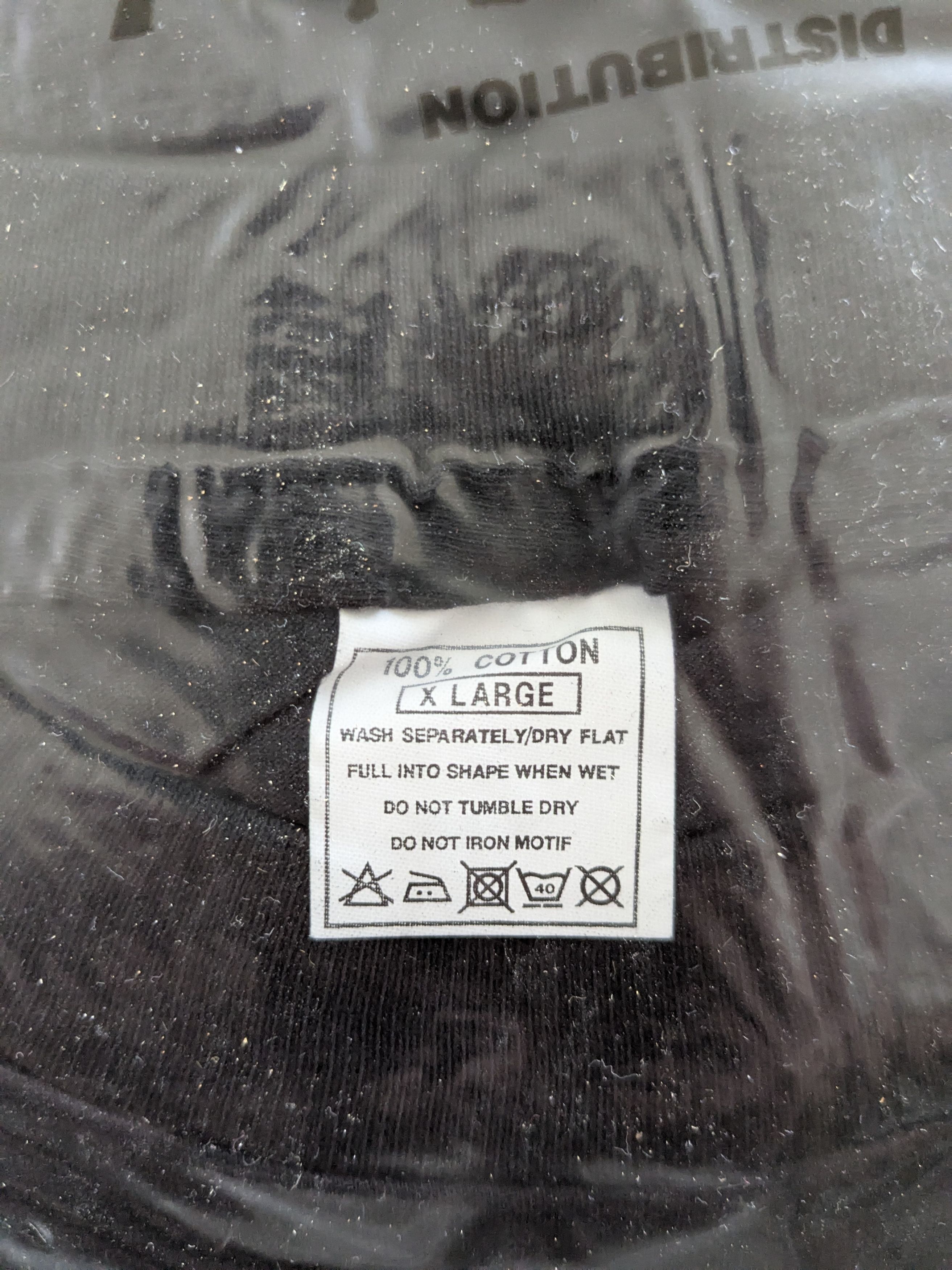 Band Tees 1990 Iron Maiden "Fear of the Dark" T-Shirt (Sealed, XL) Size US XL / EU 56 / 4 - 5 Thumbnail