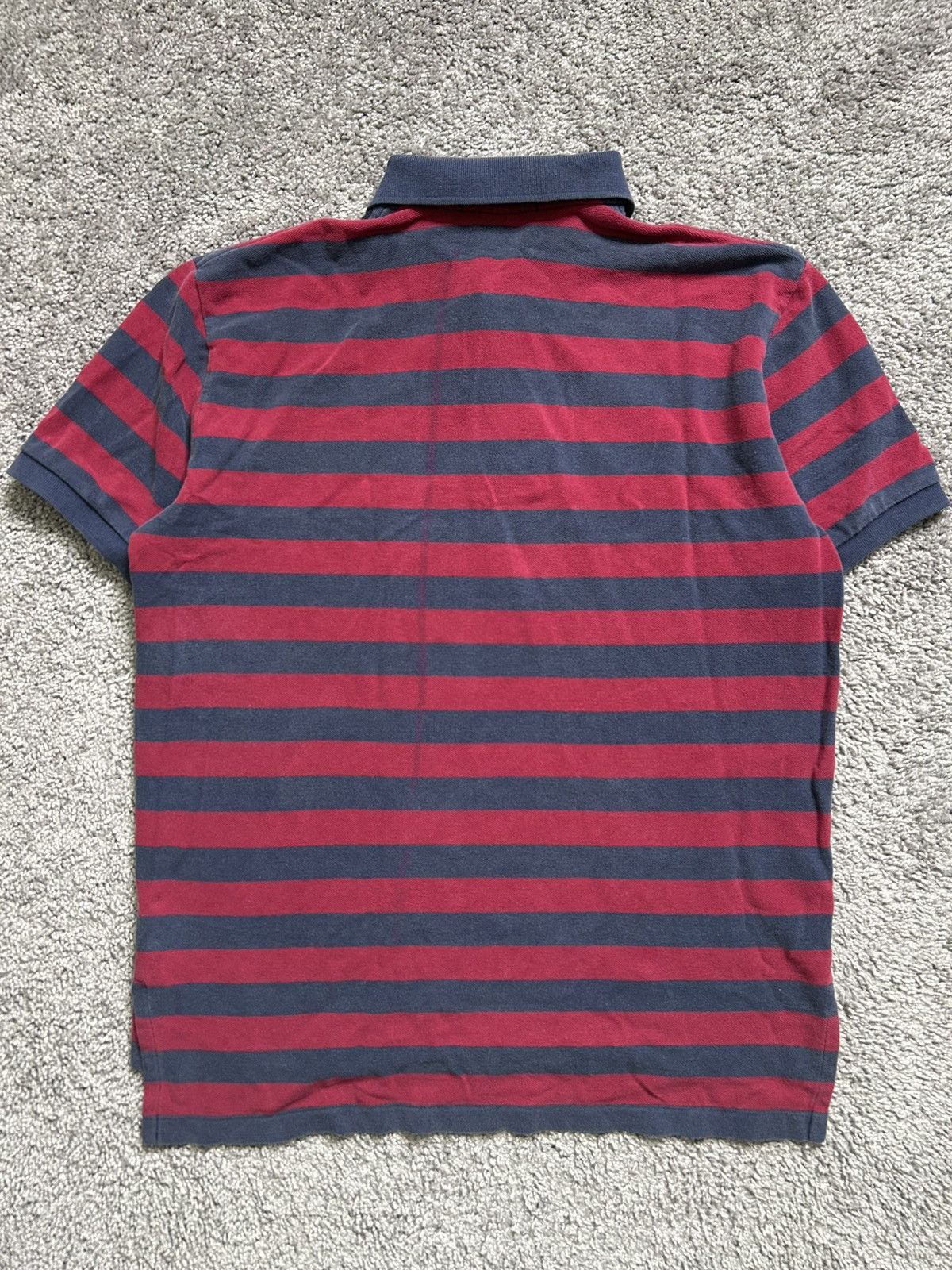 Polo Ralph Lauren Vintage 80s Polo Ralph Lauren Striped Red Navy Size US L / EU 52-54 / 3 - 7 Thumbnail