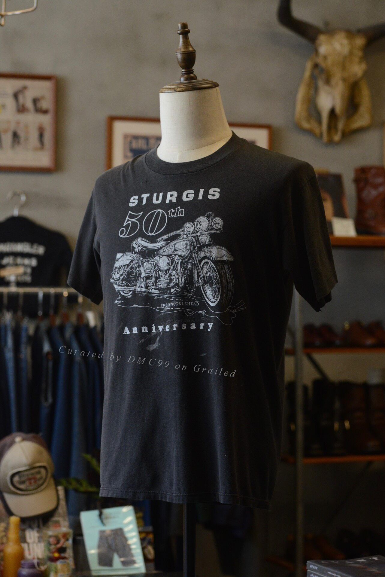 Vintage Vintage Sturgis Rally 50th Anniversary Tee Size US M / EU 48-50 / 2 - 1 Thumbnail