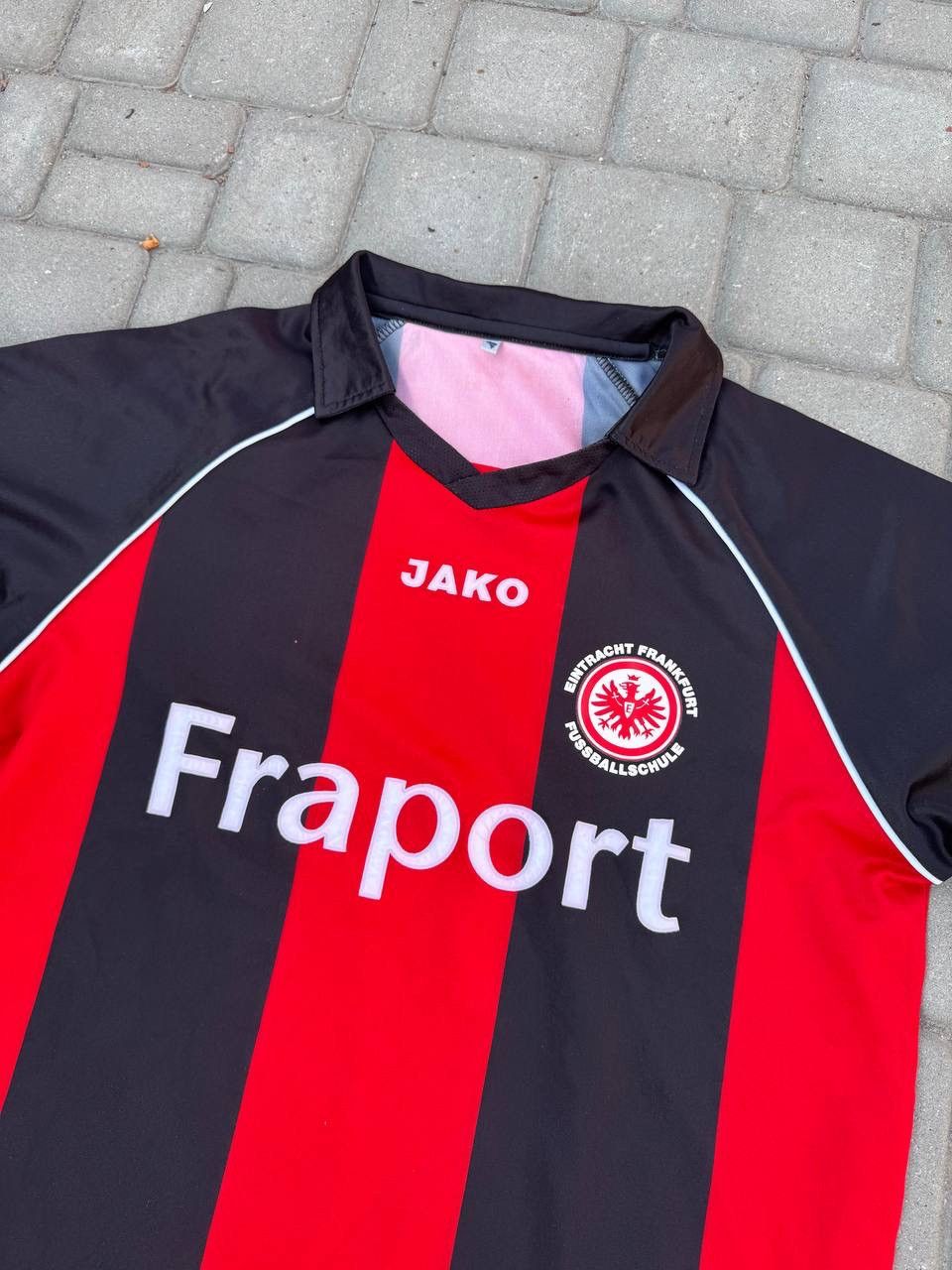 Other Fraport Jako Vintage Rare Soccer Jersey Football Size US L / EU 52-54 / 3 - 2 Thumbnail