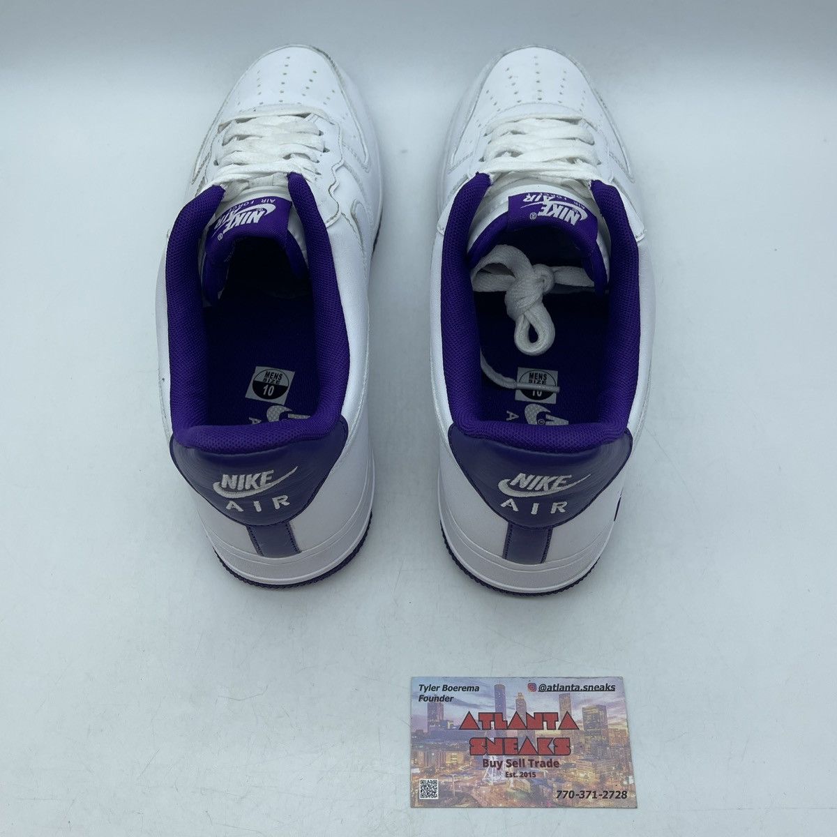 Nike Air Force 1 low voltage purple Size US 10 / EU 43 - 6 Thumbnail