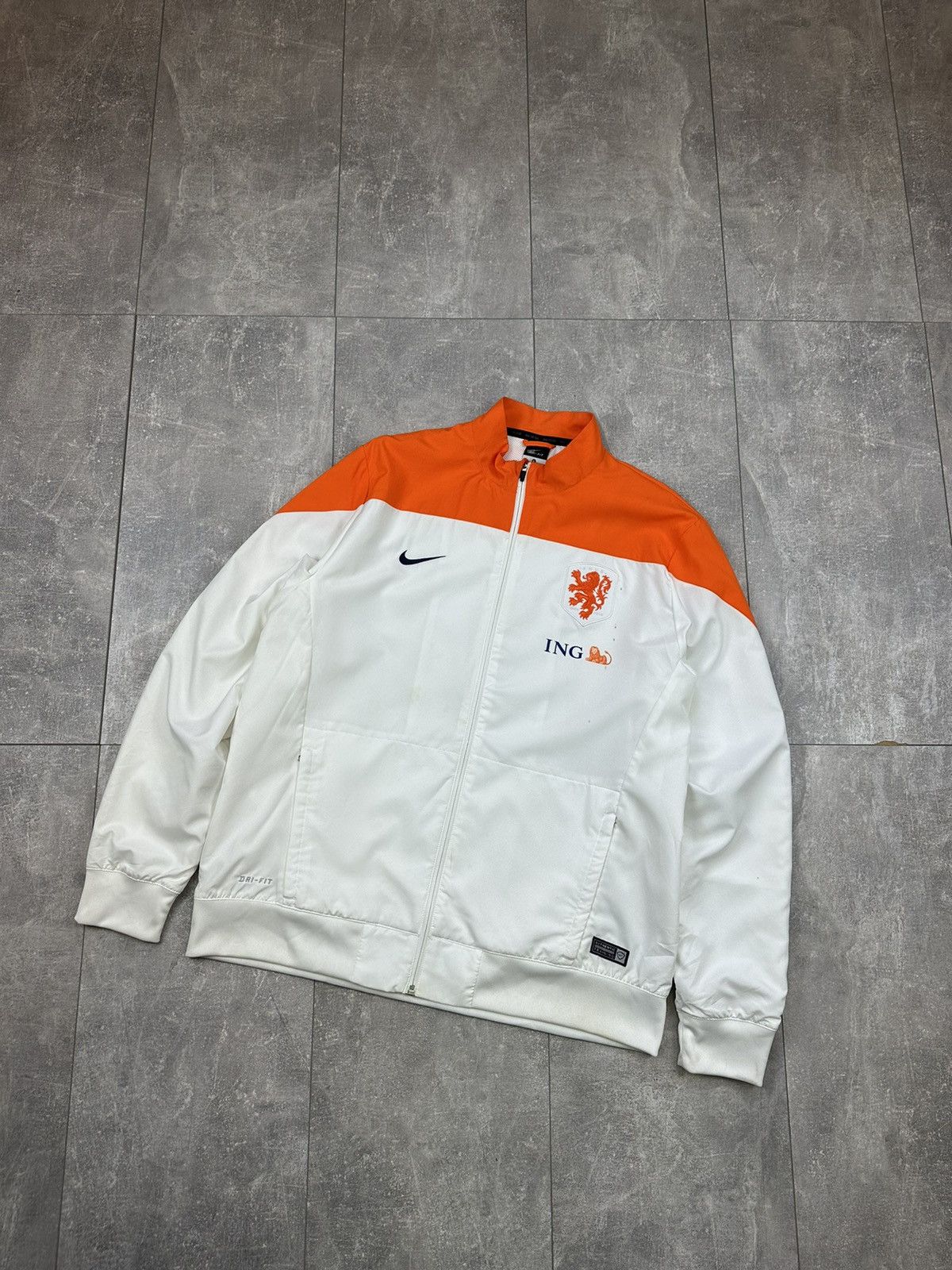 Nike Nike Netherlands KNVB Soccer Light Jacket Size US XL / EU 56 / 4 - 3 Thumbnail