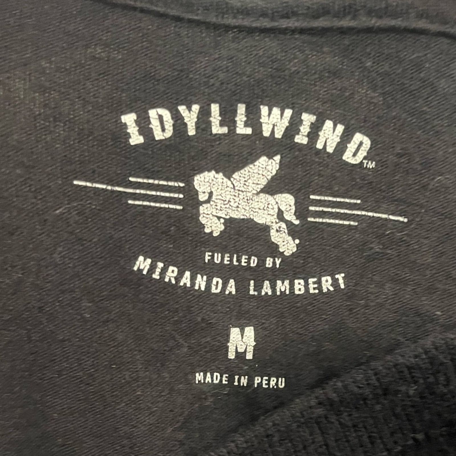 Vintage Miranda Lambert x Idyllwind Honky Tonk HEART Print T-Shirt M Size M / US 6-8 / IT 42-44 - 5 Thumbnail