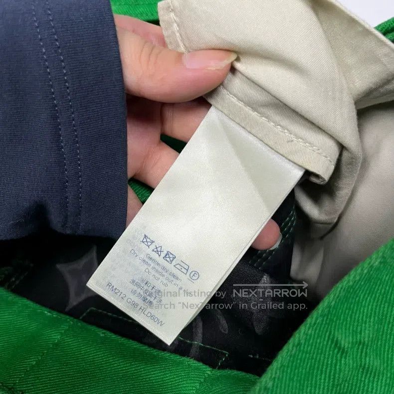 Louis Vuitton Louis Vuitton Green Full Print Casual Work Jeans Size US 29 - 5 Thumbnail