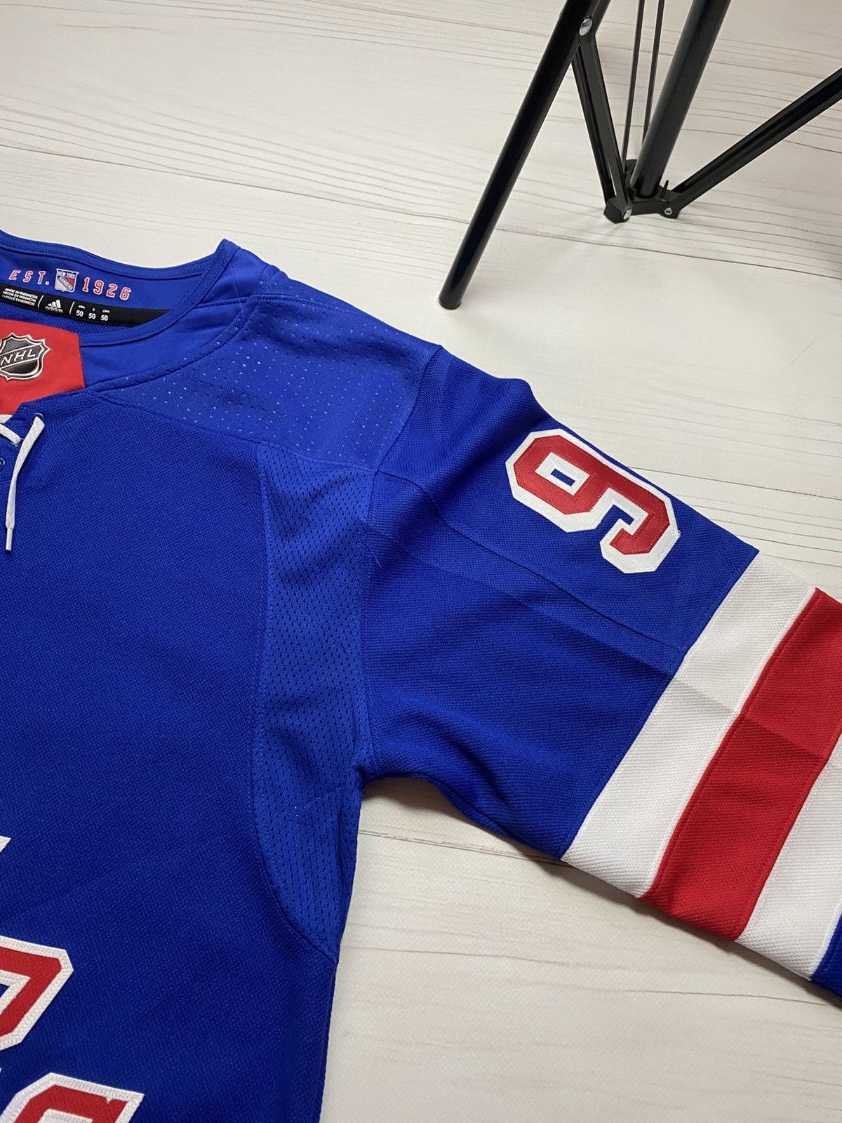 Adidas Adidas New York Rangers signed #93 Zibanejad NHL jersey Size US M / EU 48-50 / 2 - 13 Thumbnail