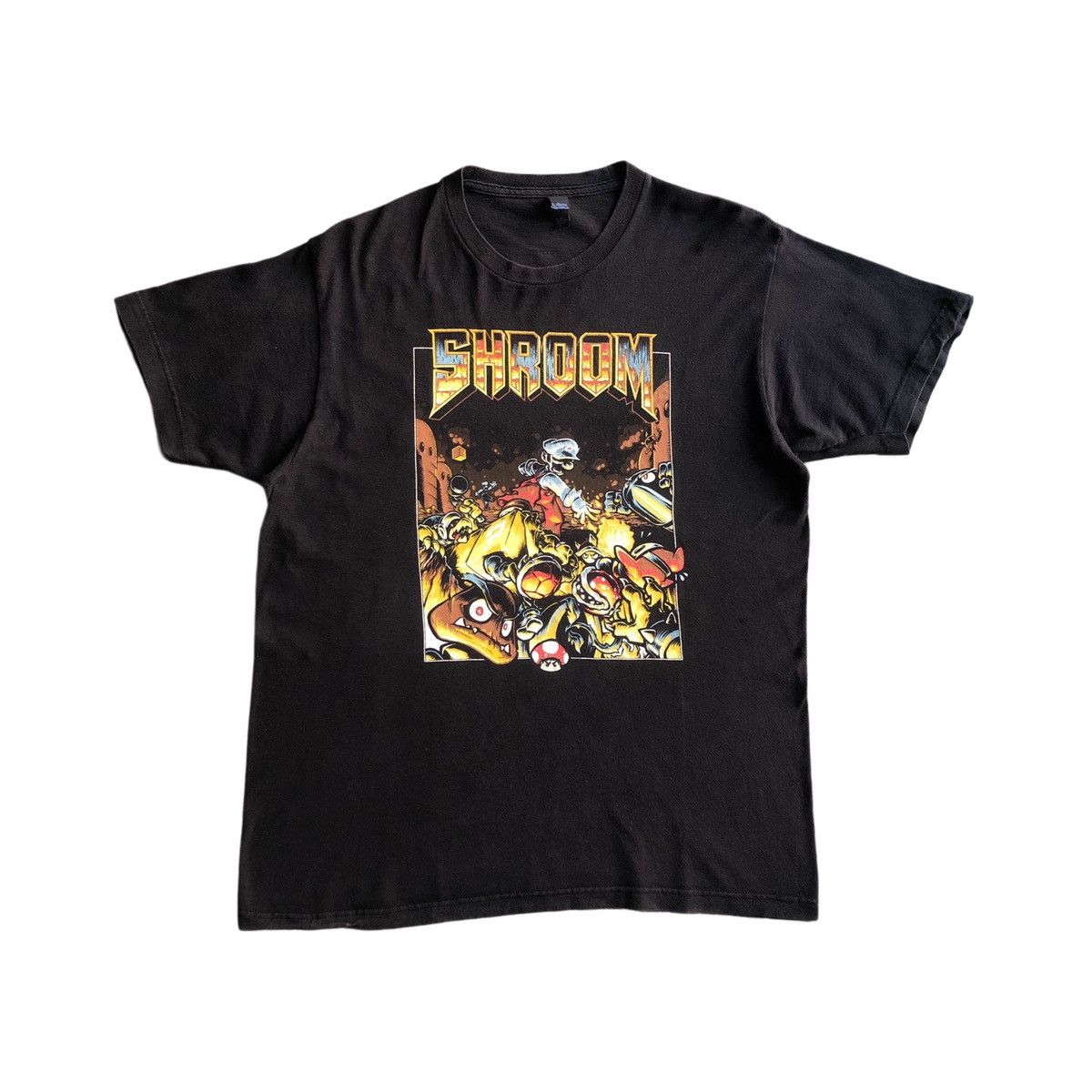 Nintendo Game Shirt Super Mario Bross x Doom Parody Size US L / EU 52-54 / 3 - 1 Thumbnail