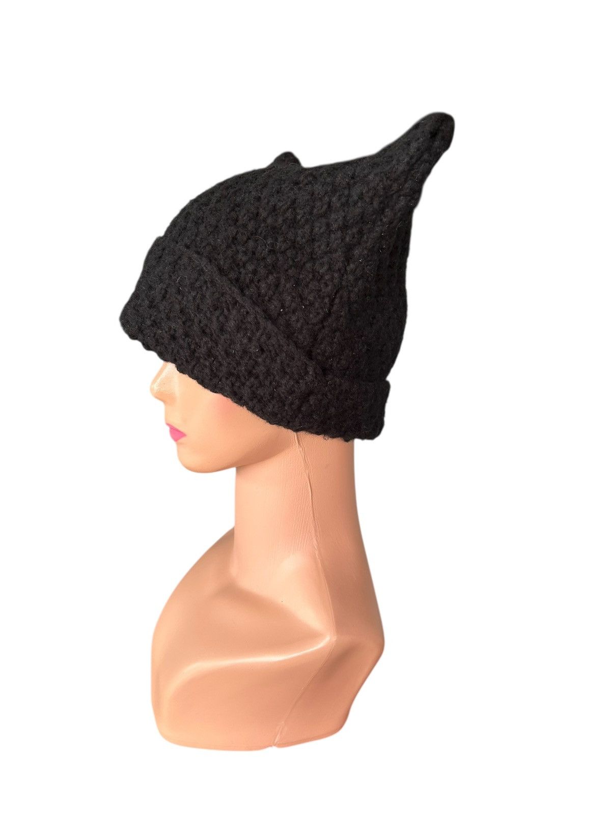 Kapital Bunny Horn Devil Japanese crochet Knitted Beanie Hats Size ONE SIZE - 4 Thumbnail