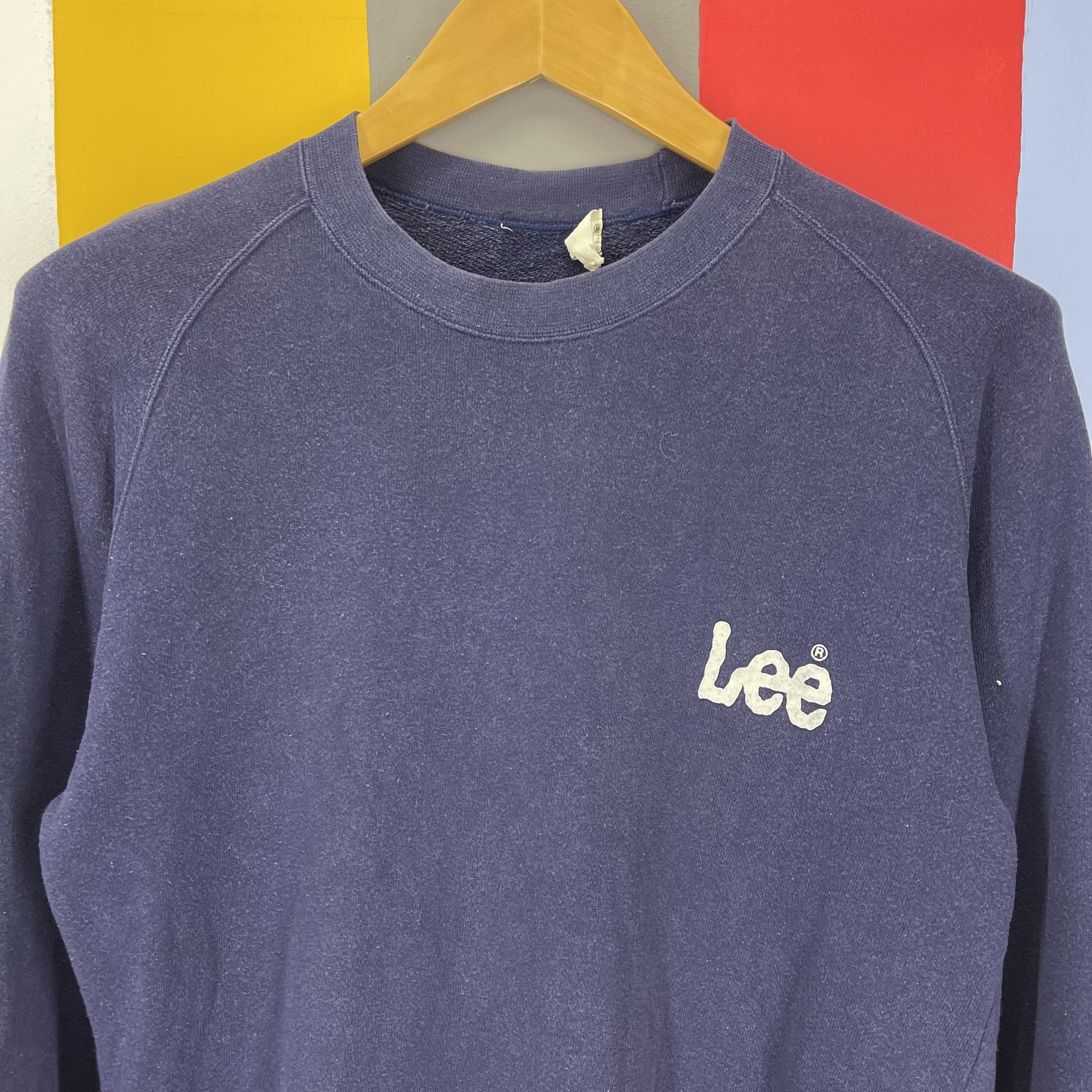 Lee 90s Vintage LEE Crew Neck Sweatshirt #1717/06 Size US S / EU 44-46 / 1 - 2 Thumbnail