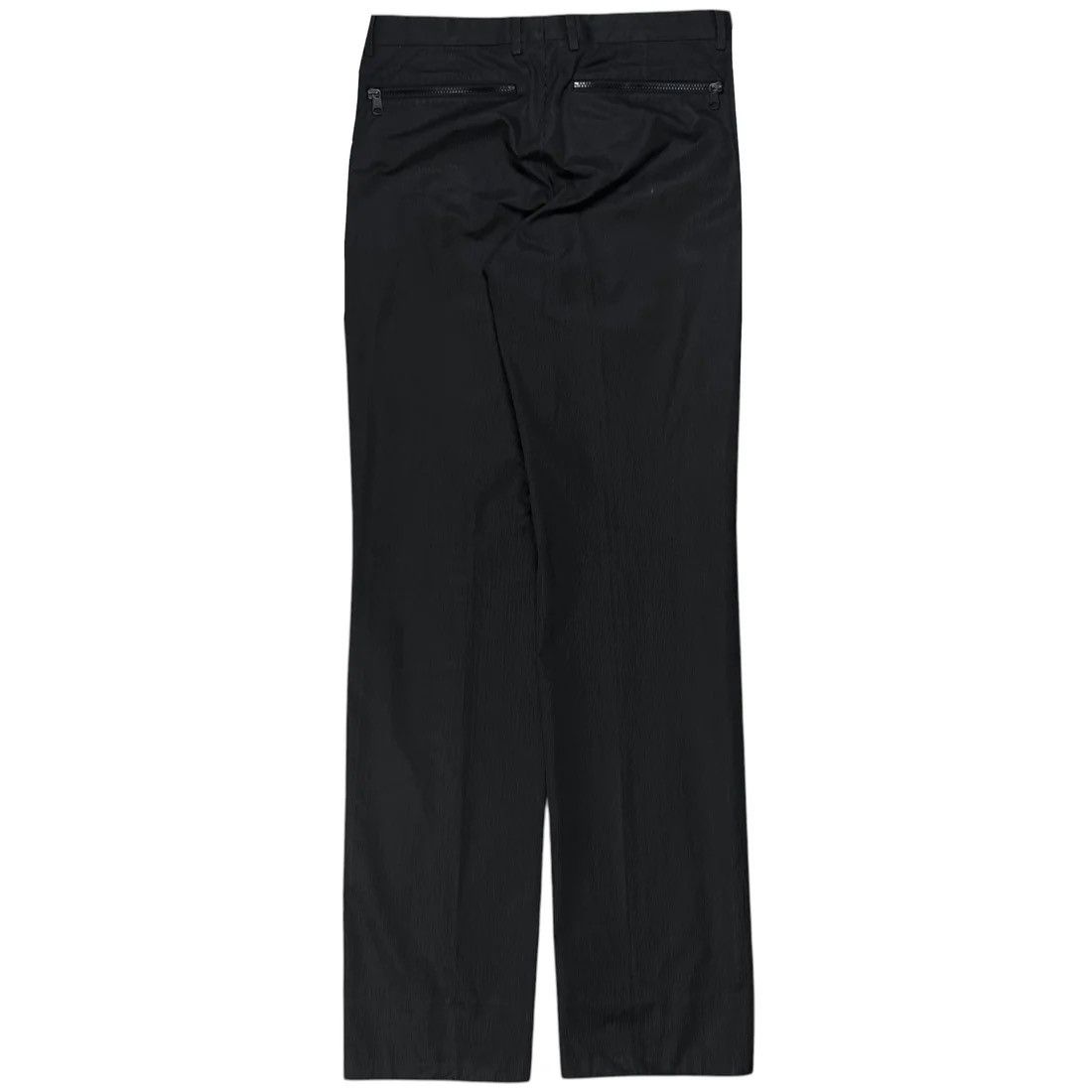 Dior Dior Homme Back Zip Pinstripe Trousers - SS09 Size US 32 / EU 48 - 3 Thumbnail