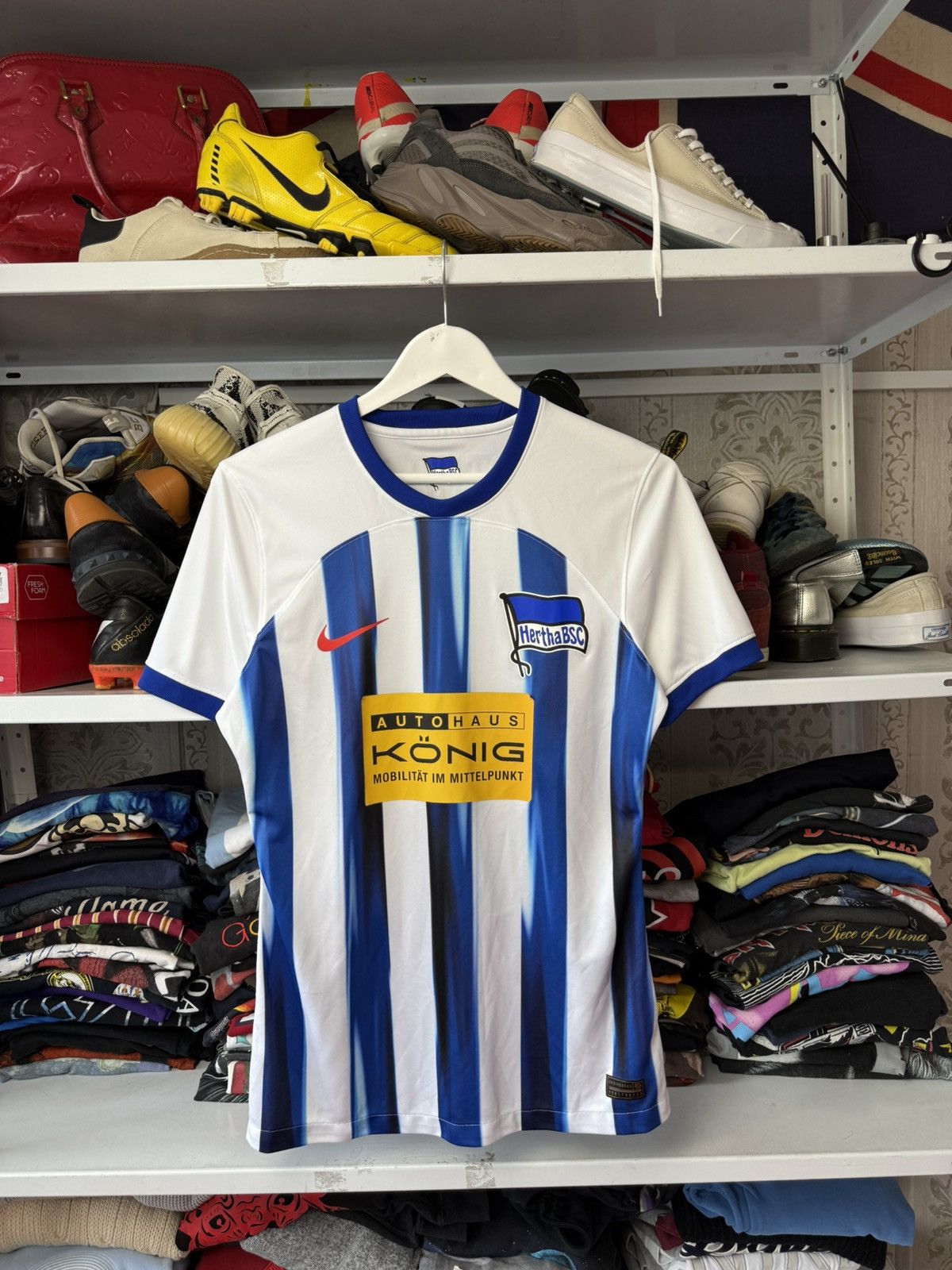 Nike Hertha BSC #45 Berlin Home Jersey 2021/22 by Nike Size US M / EU 48-50 / 2 - 1 Thumbnail