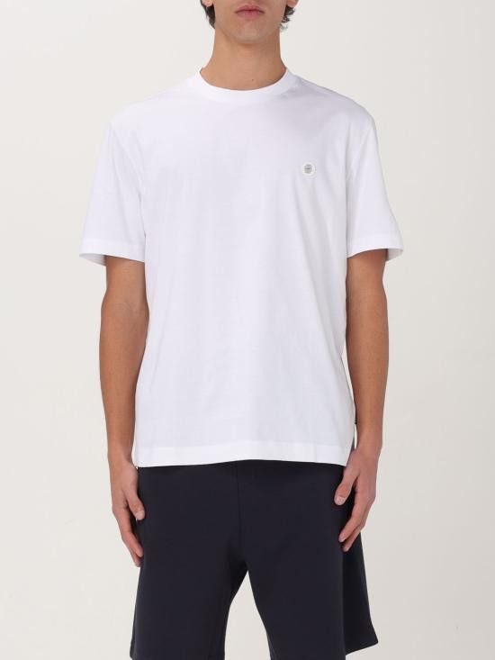 Hugo Boss HUGO BOSS Men T-Shirts 50520298 100 WHITE Size US XS / EU 42 / 0 - 1 Thumbnail