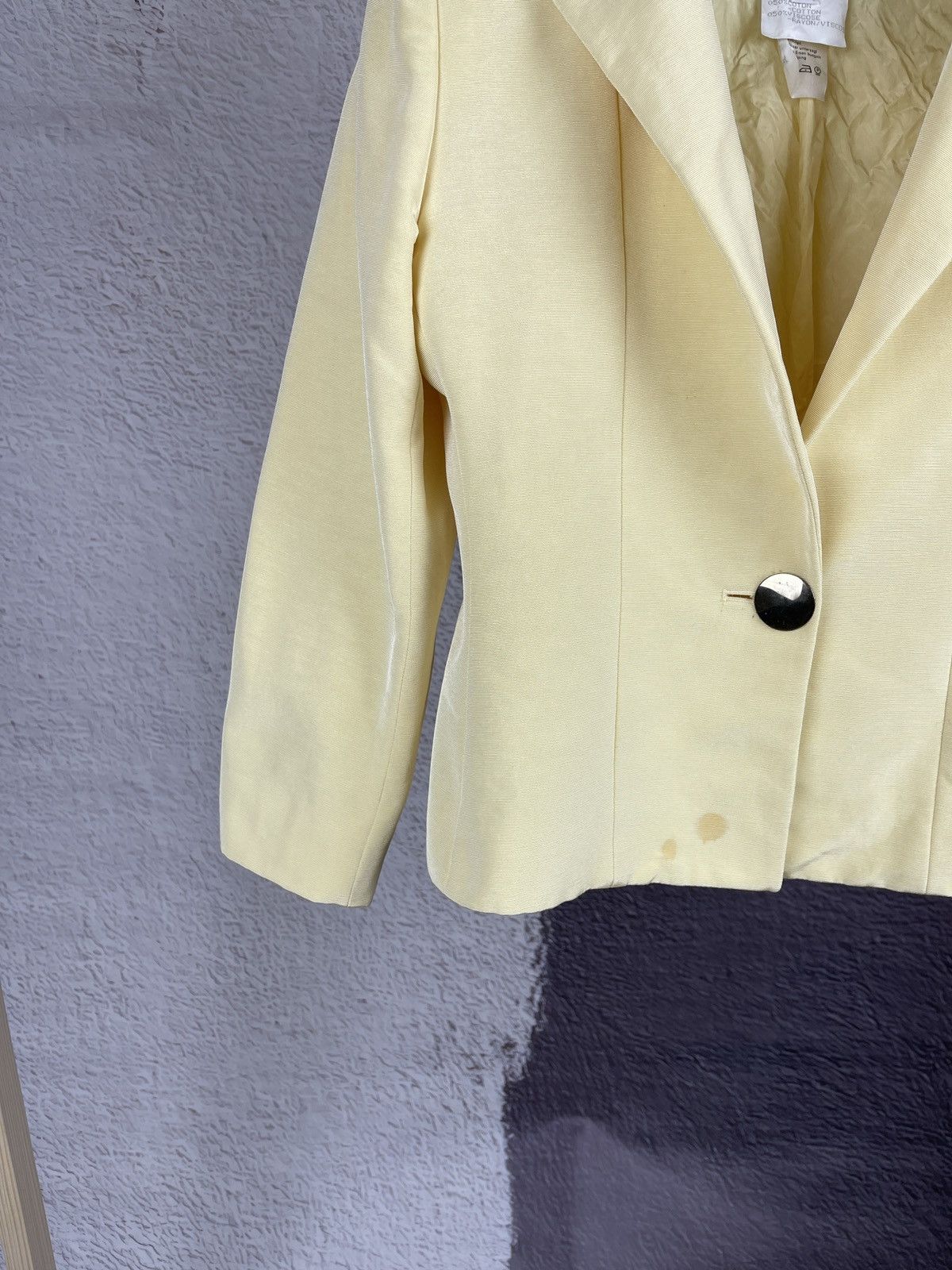 Other Yves Saint Laurent variation vintage made in France blazer Size L / US 10 / IT 46 - 4 Thumbnail