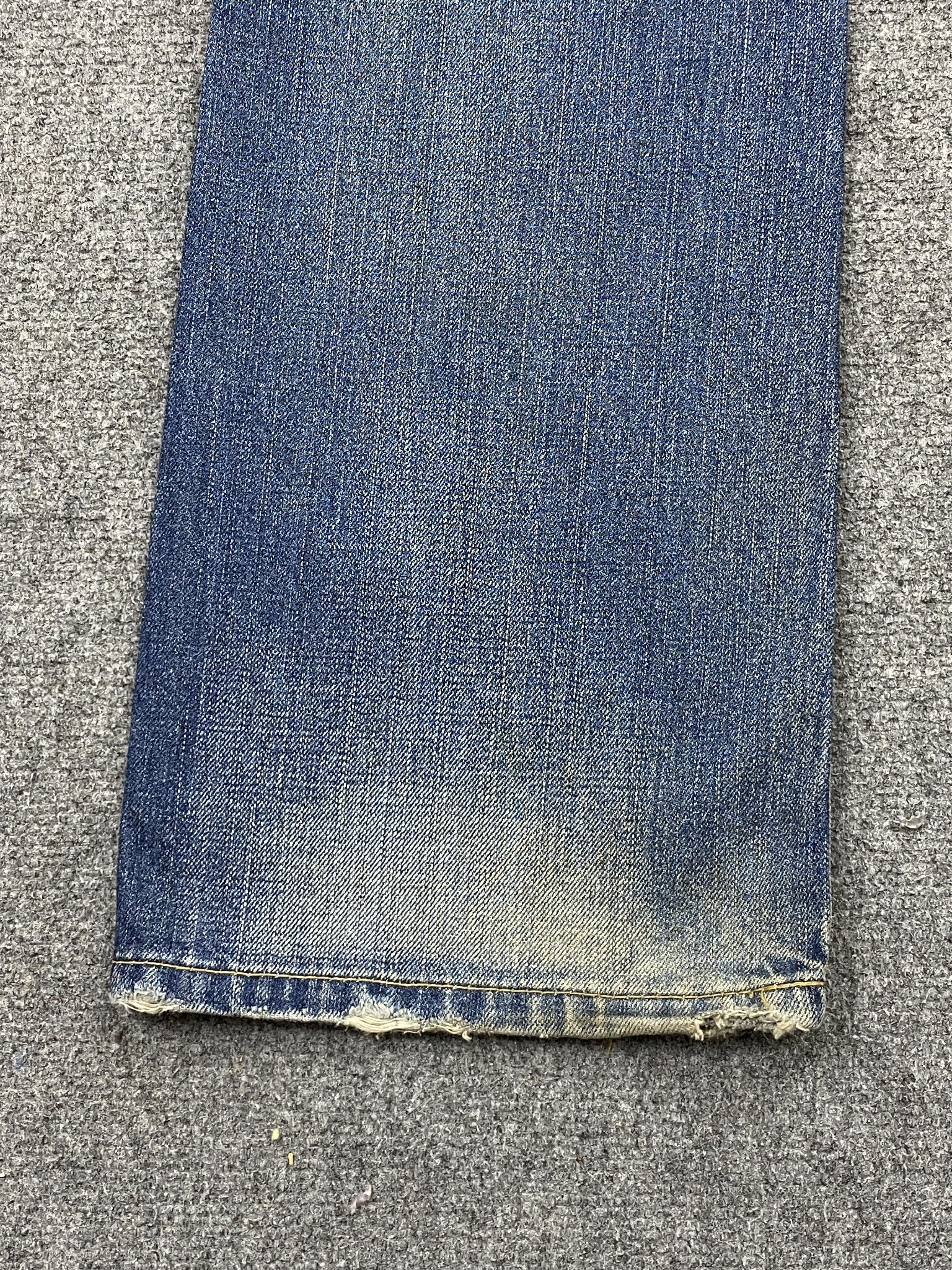 Levi's × Vintage Distressed Vintage Levi's 517 Flare Bootcut Jeans Size US 29 - 17 Thumbnail