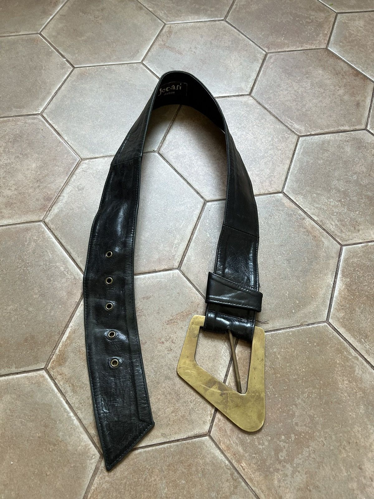 Other Vintage leather belt Size ONE SIZE - 3 Thumbnail