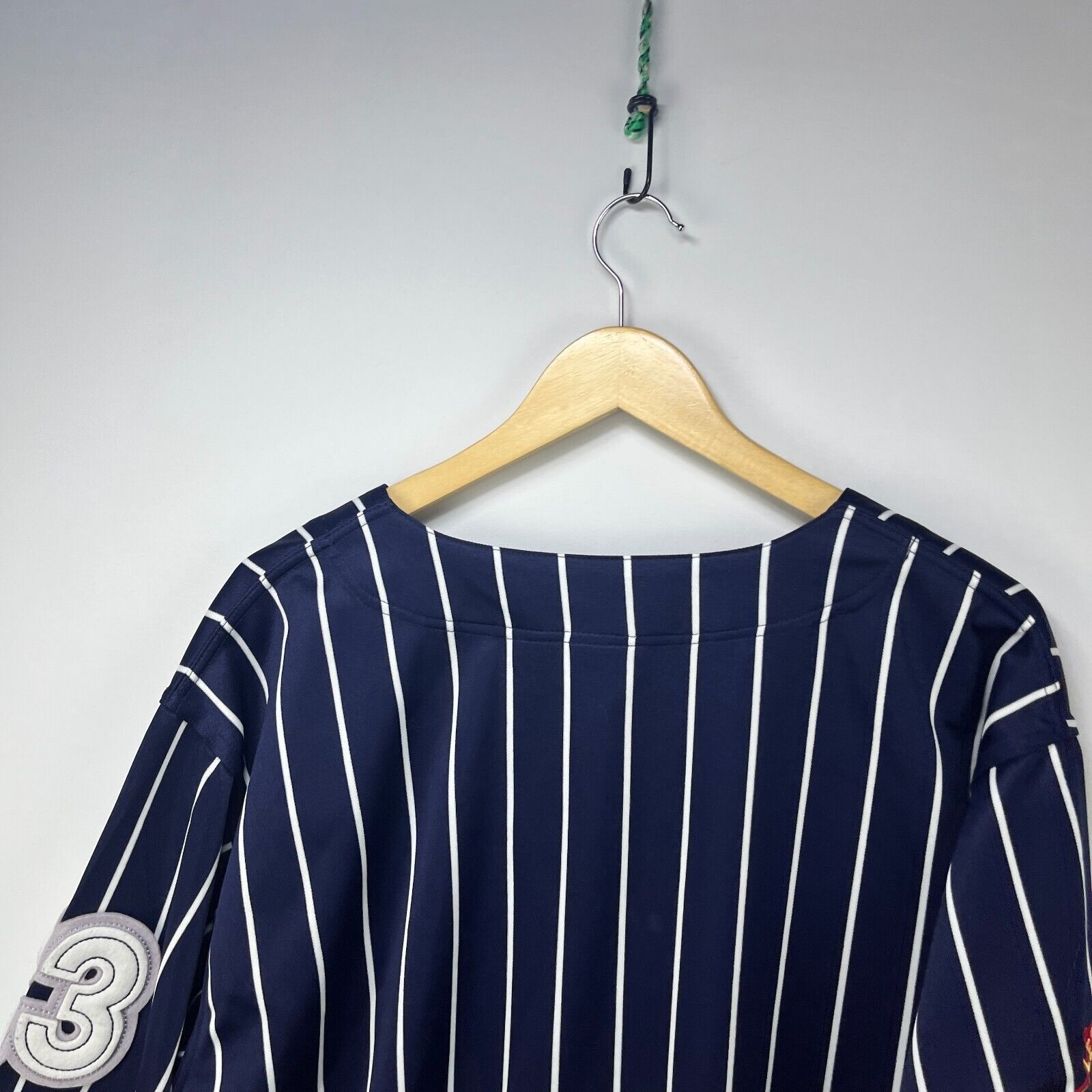 Vintage Vintage 90s New York Baseball Jersey Pinstripe XL Classic Size US XL / EU 56 / 4 - 13 Thumbnail