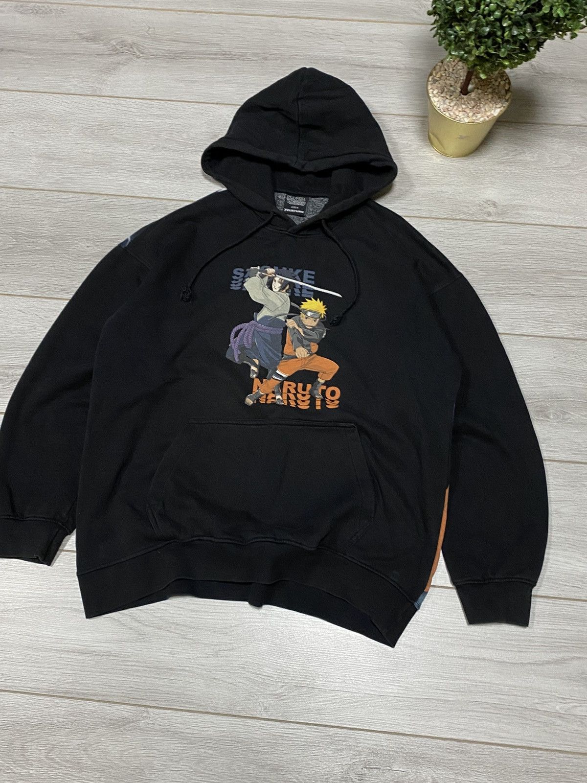 Anime Naruto anime shippuden overprint Saske hoodie Size US M / EU 48-50 / 2 - 4 Thumbnail