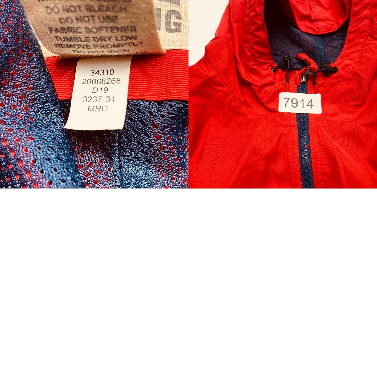 Vintage Duluth Trading Jacket Mens 2XL Red Lightweight Hooded Grab Jacket Lined EUC 7914 Size US XXL / EU 58 / 5 - 9 Thumbnail