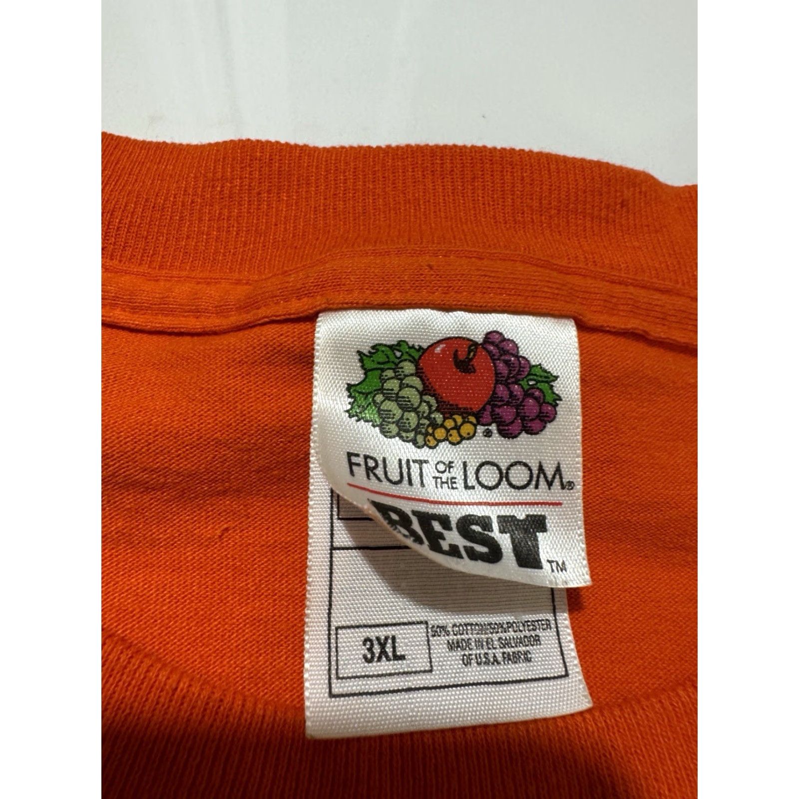 Fruit Of The Loom VINTAGE Auburn Tigers 2002 Iron Bowl T-Shirt 3XL Orange Mens College Fruit of the Loom Tusca-Loser Size US XXL / EU 58 / 5 - 6 Thumbnail