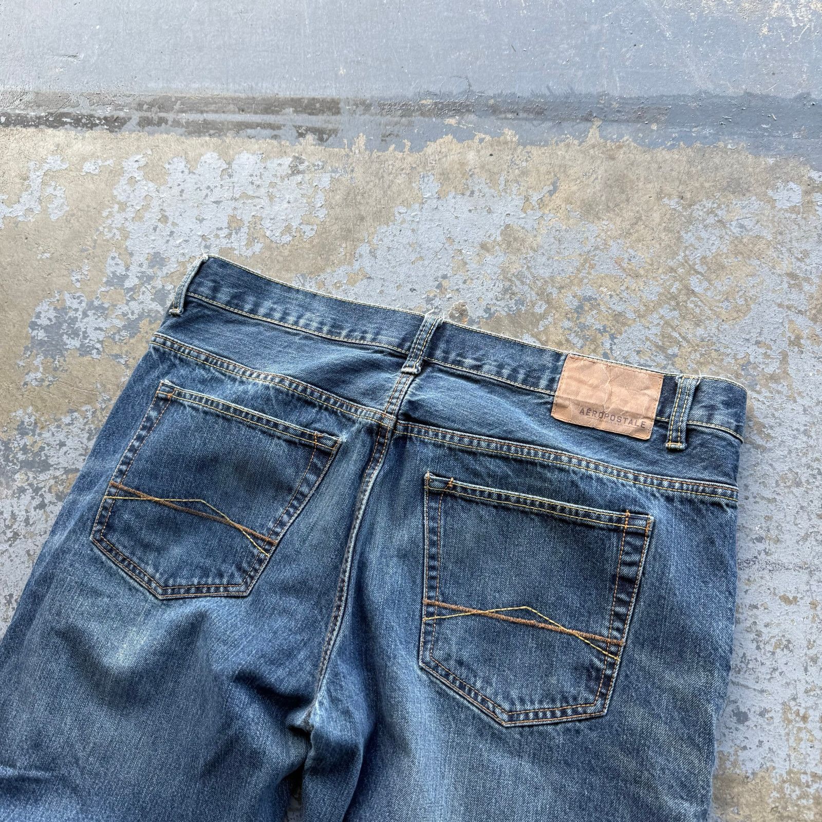 Aeropostale Vintage Y2K Aeropostale Straight Leg Jeans Size US 38 / EU 54 - 3 Thumbnail