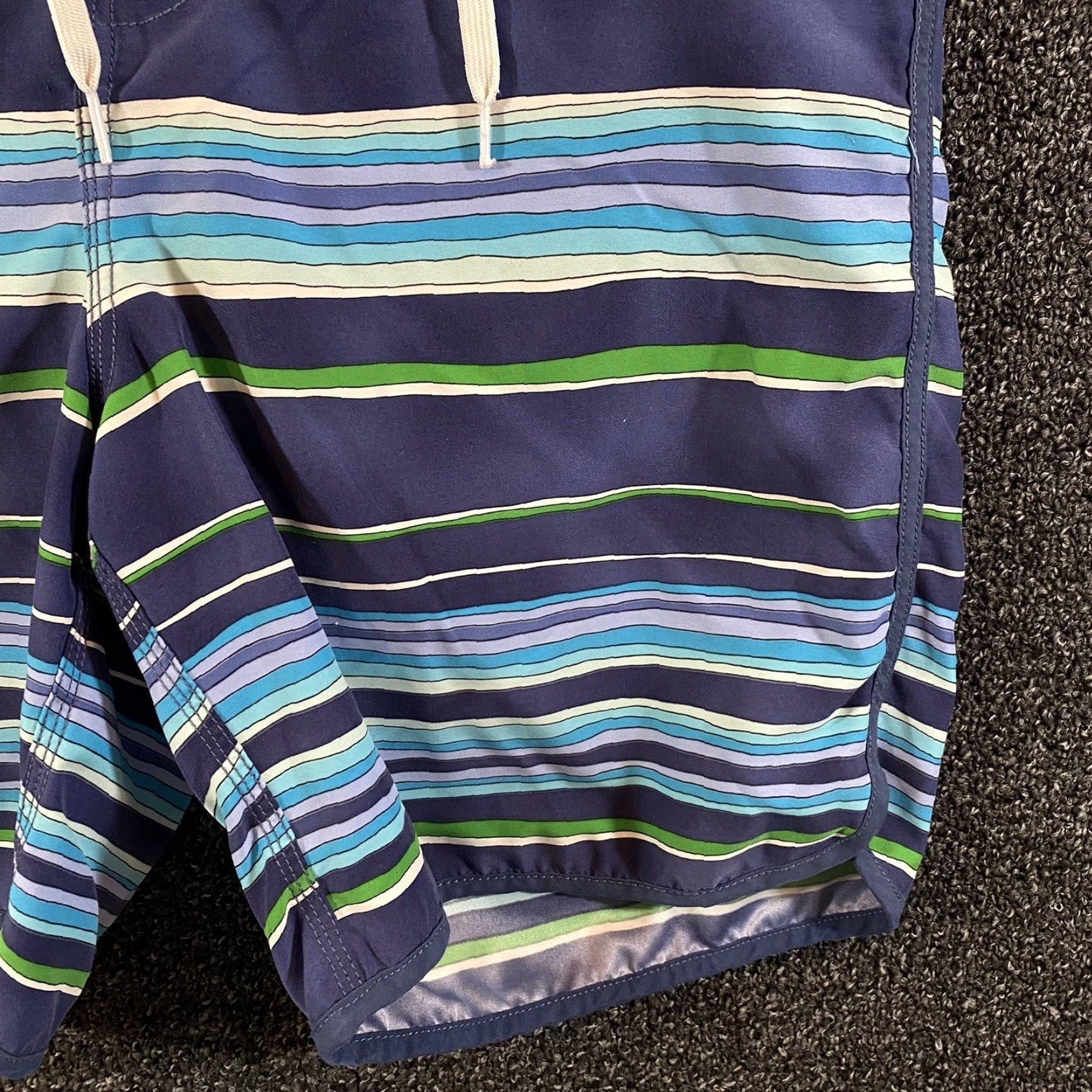 Hurley HURLEY Swim Trunks Men 33 x 8" Blue Green Hobie Board Shorts Bathing Suit Unline Size US 33 - 5 Thumbnail
