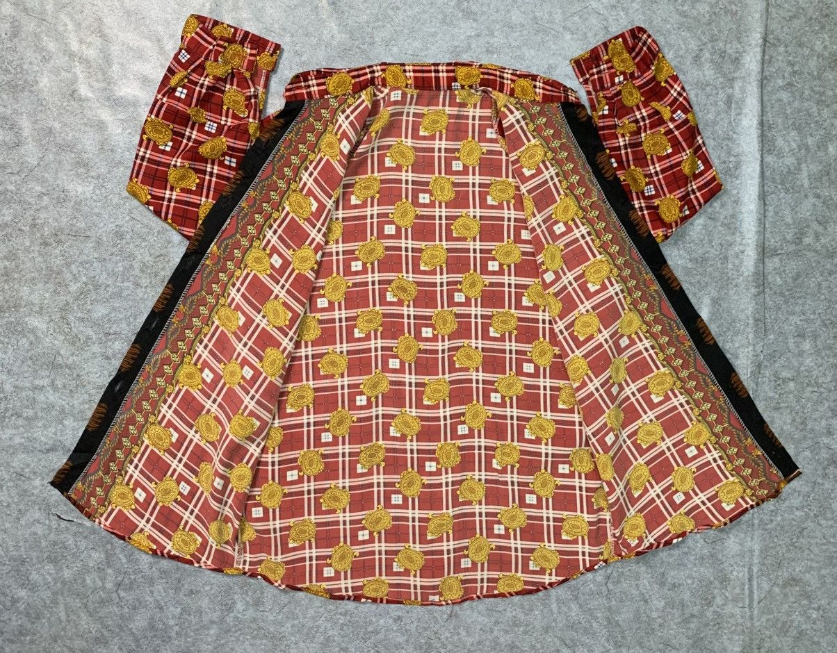 Vintage Rare Design Vintage Long Sleeve Button Down Blouse Size L / US 10 / IT 46 - 3 Thumbnail
