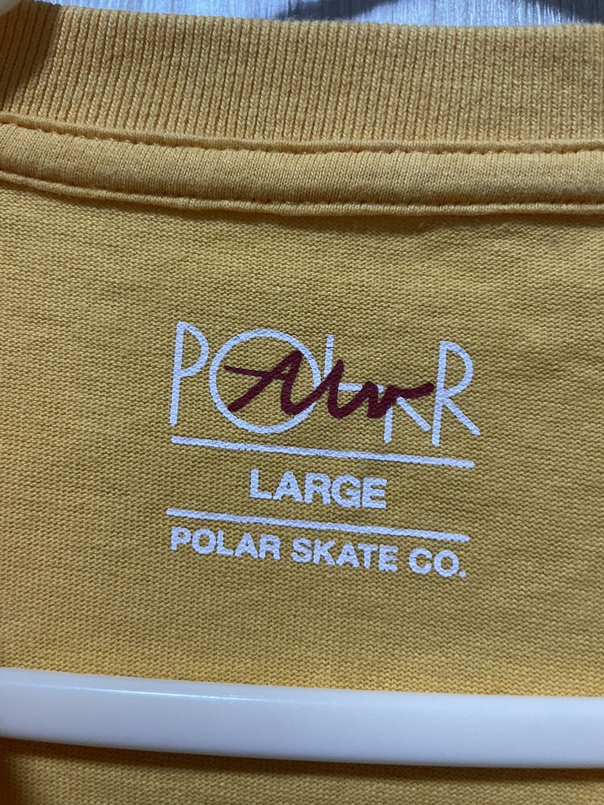 Polar Skate Co. Polar Gang T Shirt SK8 Skate Tee Y2K Yellow Size US L / EU 52-54 / 3 - 5 Thumbnail
