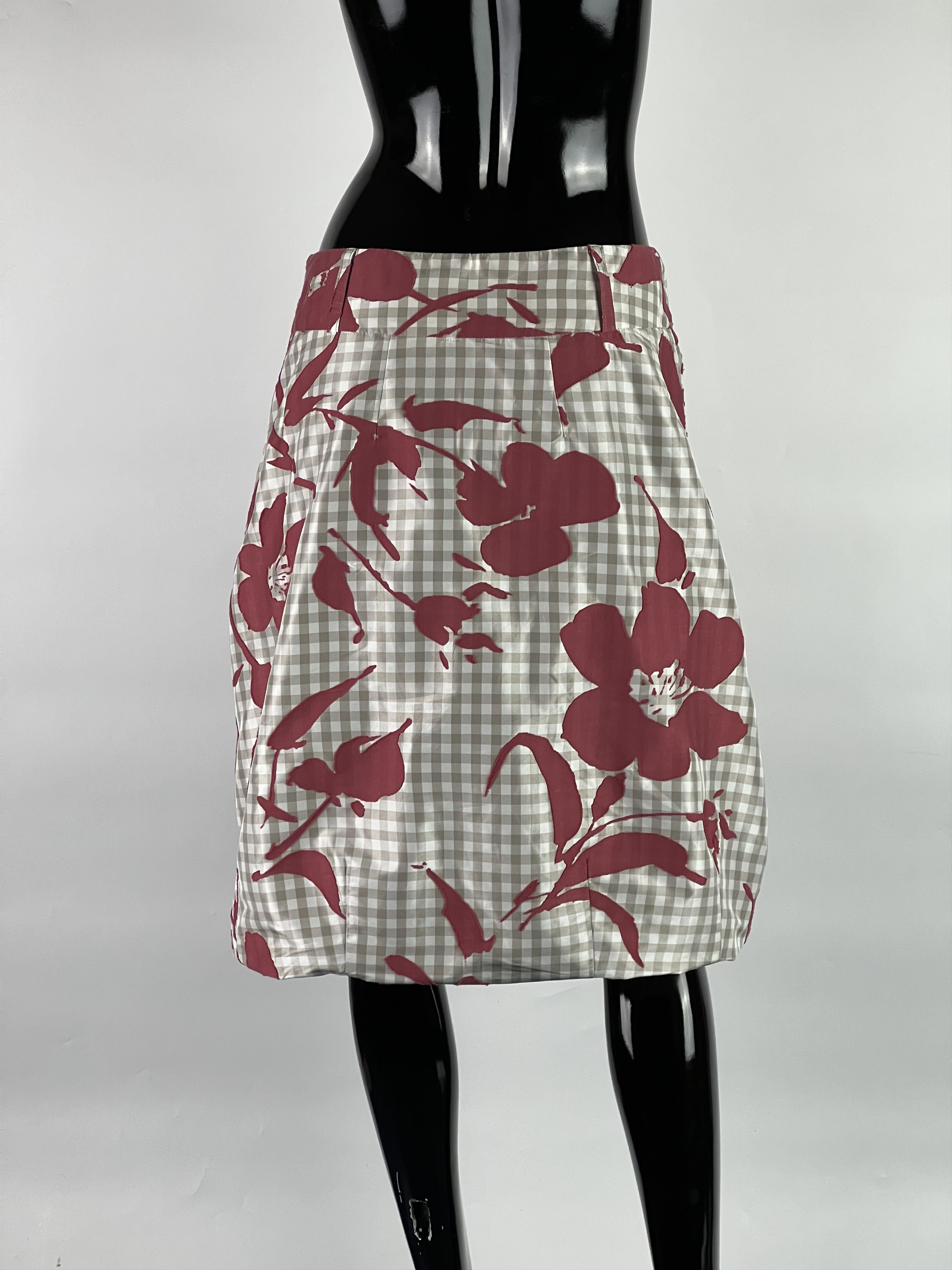 Peserico Peserico Sign Floral Print Midi Skirt Size IT42 Size 28" / US 6 / IT 42 - 3 Thumbnail
