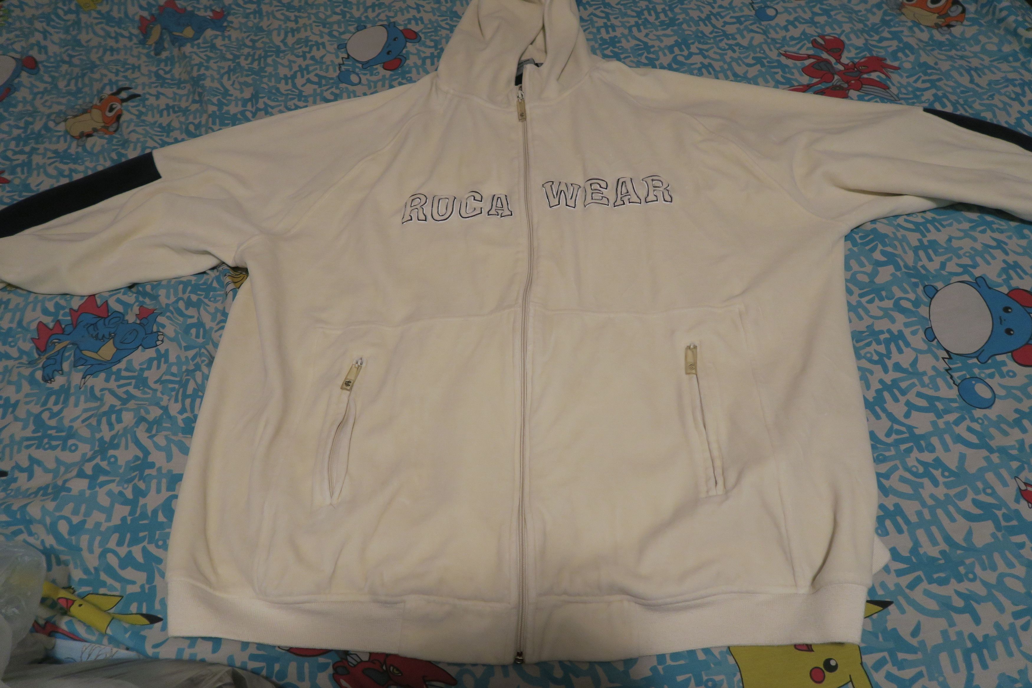 Rocawear × Vintage VTG Y2K Rocawear Velour Hoodie Zip Track Jacket Mens 4X Size US XXL / EU 58 / 5 - 1 Thumbnail