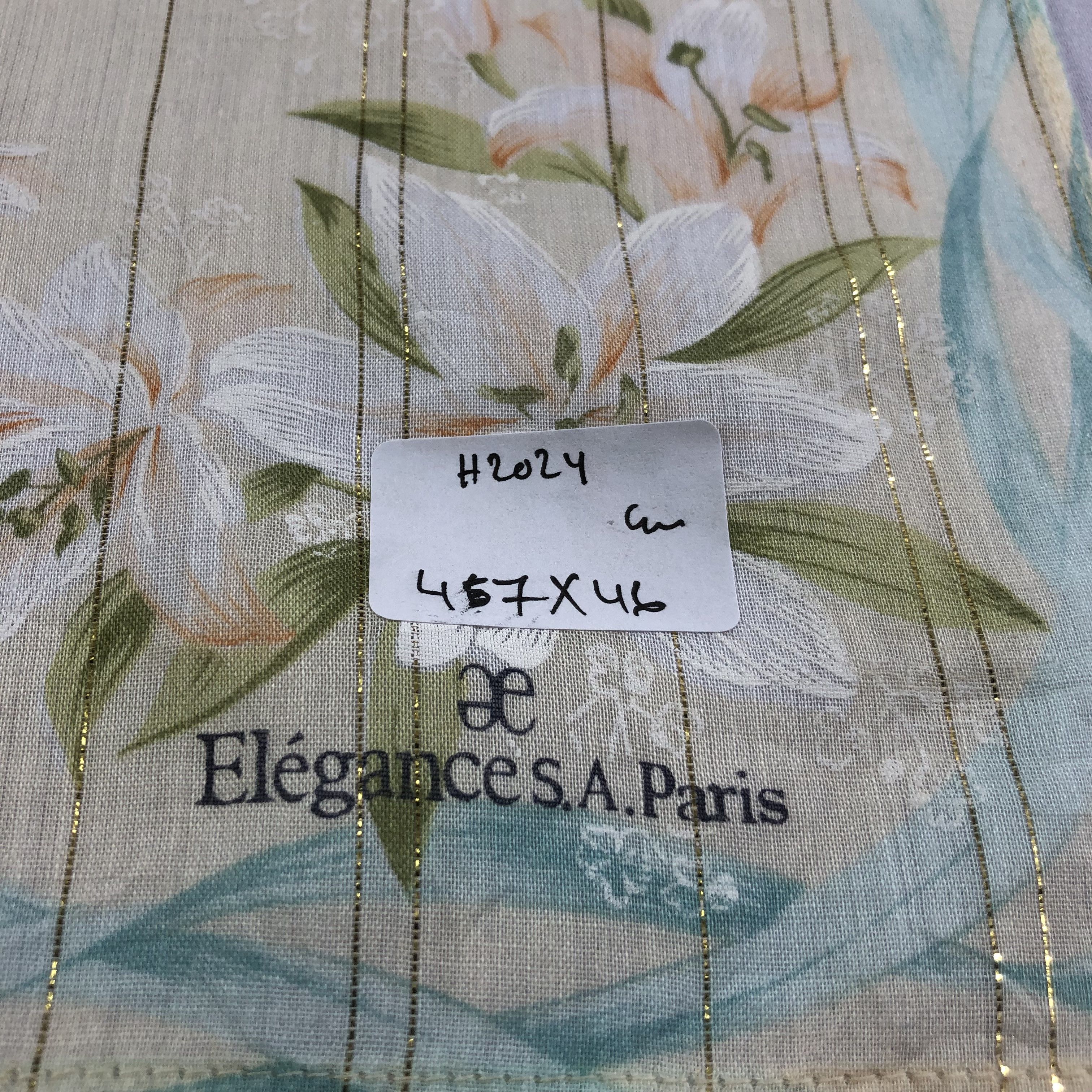 Vintage Elegance S.A Paris Handkerchief Neckerchief Bandana H2024 Size ONE SIZE - 5 Thumbnail