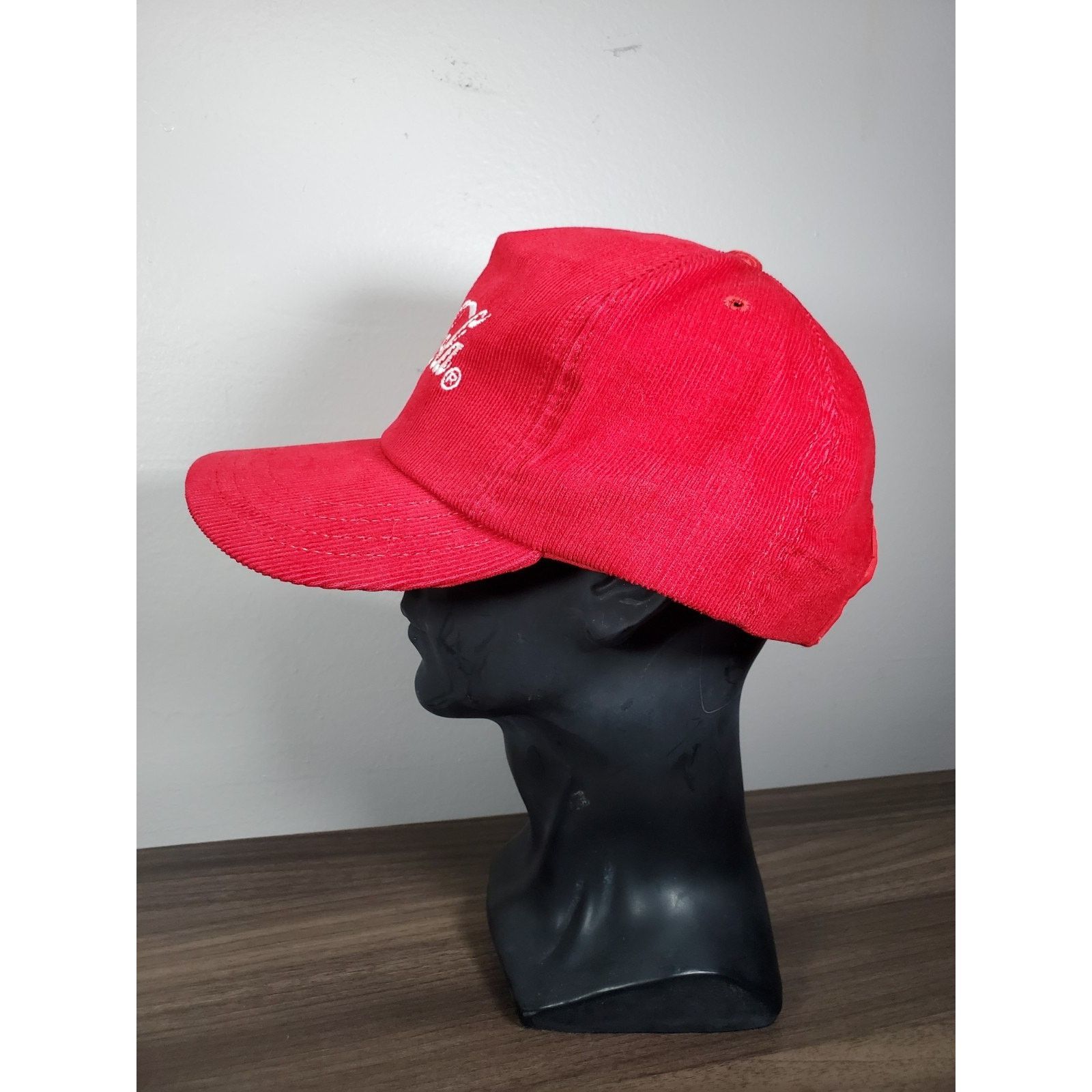 Coca Cola × Vintage Coca Cola Script Corduroy Hat Snapback Cap Louisville Coke Size ONE SIZE - 5 Thumbnail