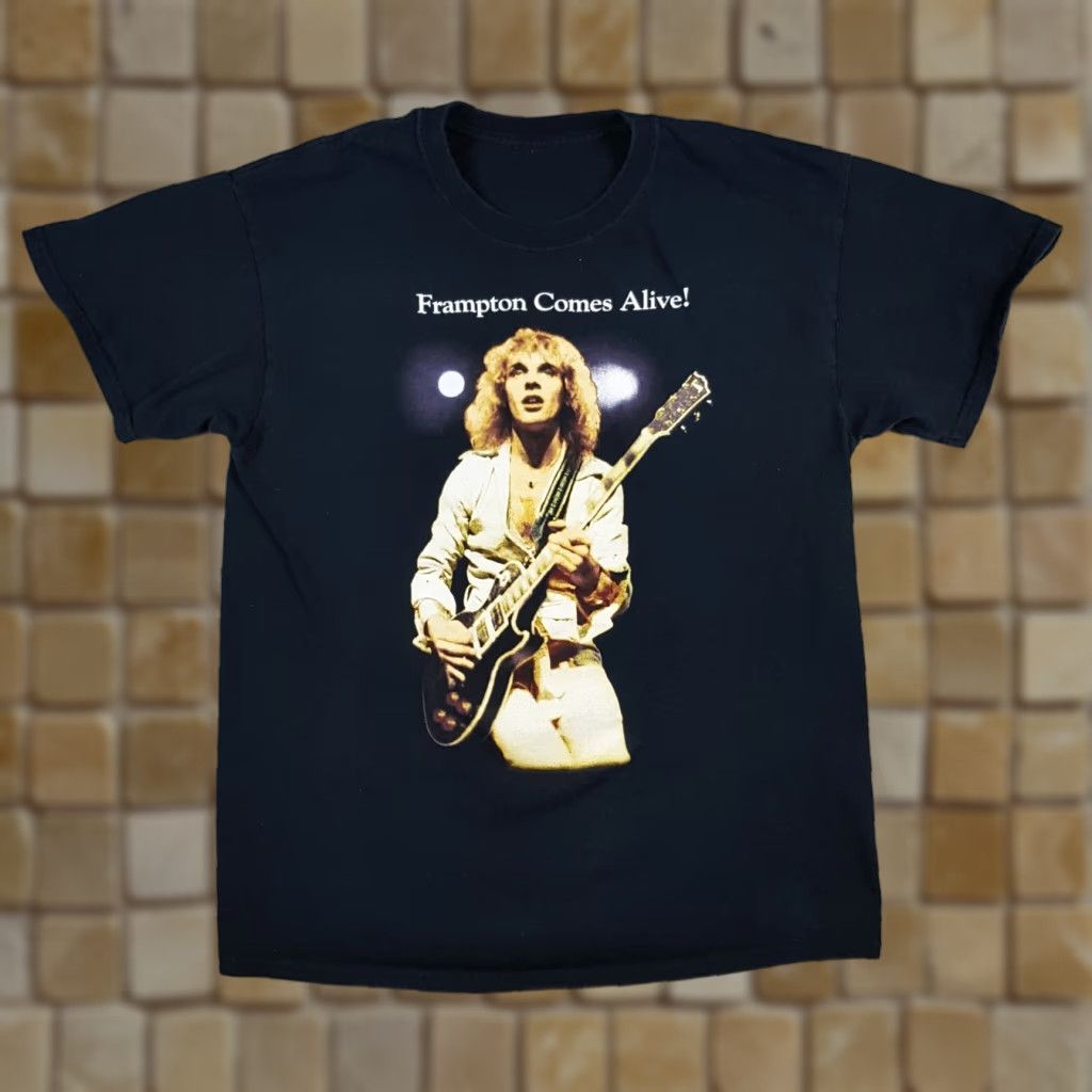 Vintage VINTAGE Peter Frampton Comes Alive Men's Size M Rock Music Band Tour T Shirt Size US M / EU 48-50 / 2 - 1 Thumbnail