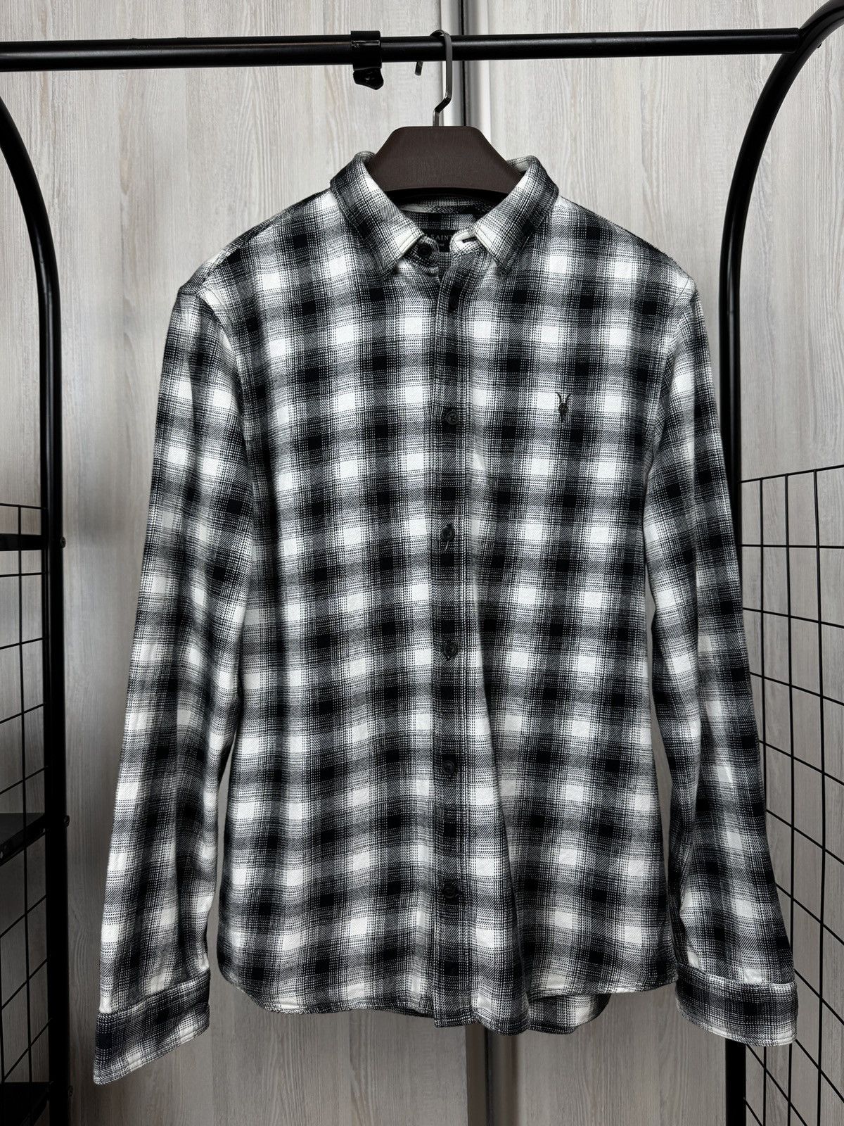 Allsaints Allsaints Lidenwood long sleeve shirt checkered flannel Size US M / EU 48-50 / 2 - 1 Thumbnail