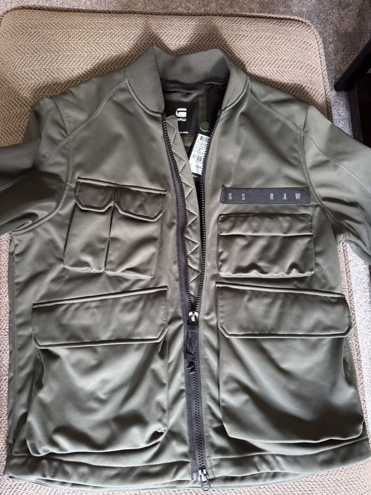G-Star G-Star Original Bomber Jacket sz XL NWT Size US XL / EU 56 / 4 - 4 Thumbnail