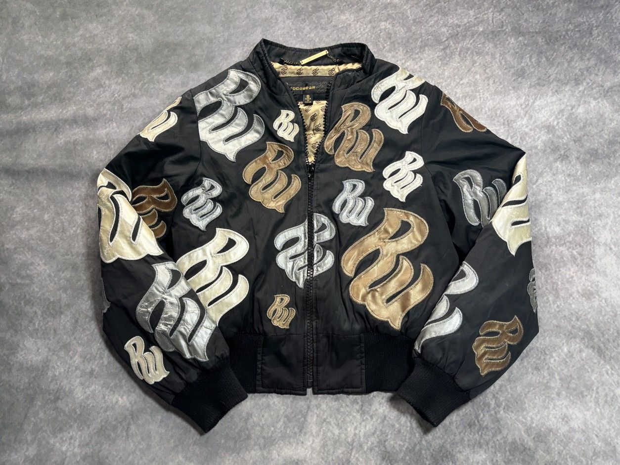 Rocawear Vintage Rocawear Bomber Jacket Goose Down Puffer Y2K Winter Size S / US 4 / IT 40 - 17 Thumbnail