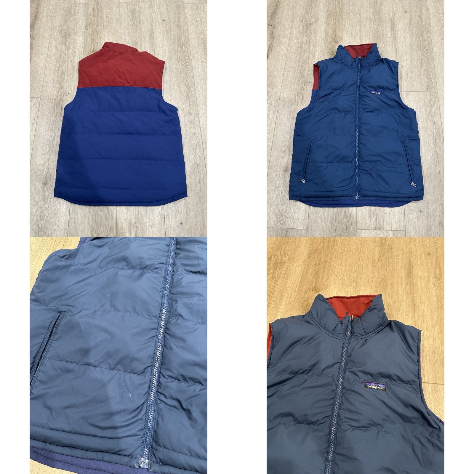 Patagonia Patagonia Bivy Vest Adult Medium Blue Down Reversible Puffer Jacket Outdoor Size US M / EU 48-50 / 2 - 8 Thumbnail