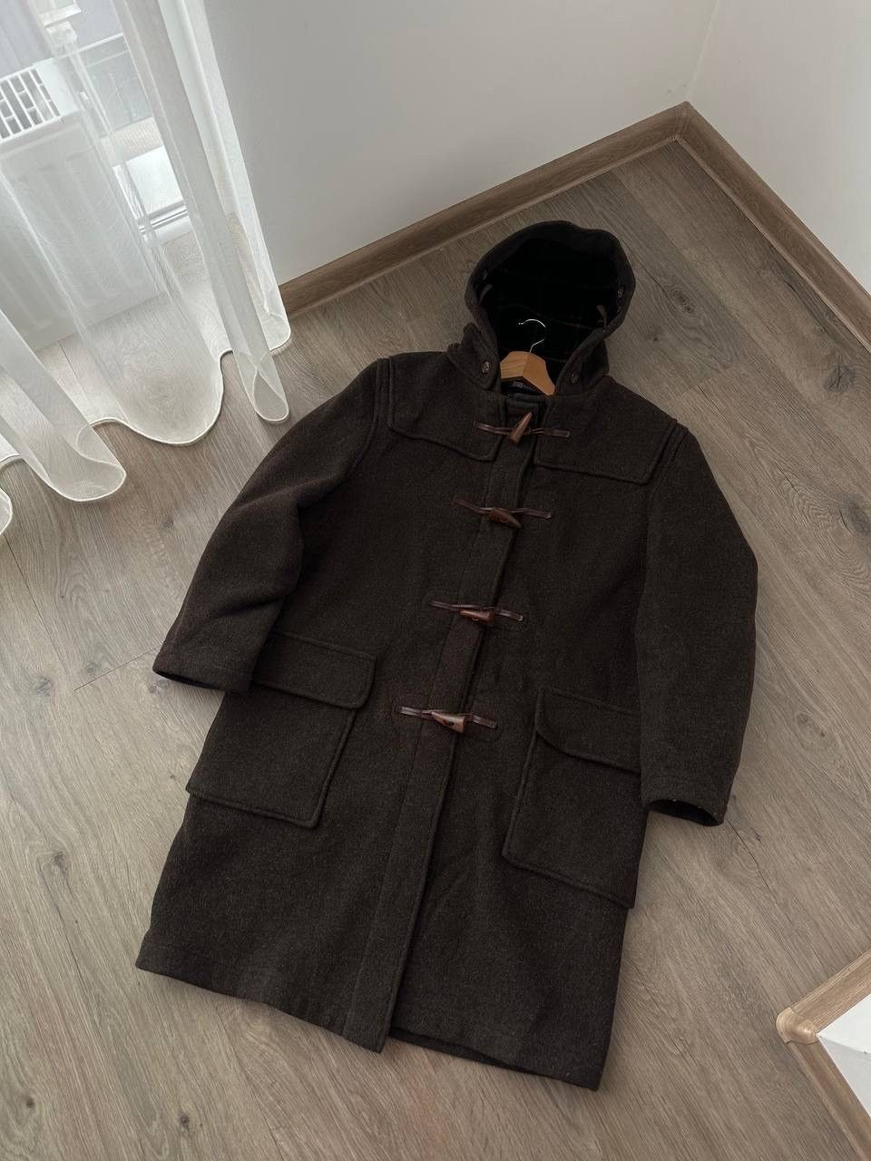 Gloverall × Japanese Brand × Vintage Vintage Gloverall England Wool Coats Brown Jacket Size US M / EU 48-50 / 2 - 8 Thumbnail