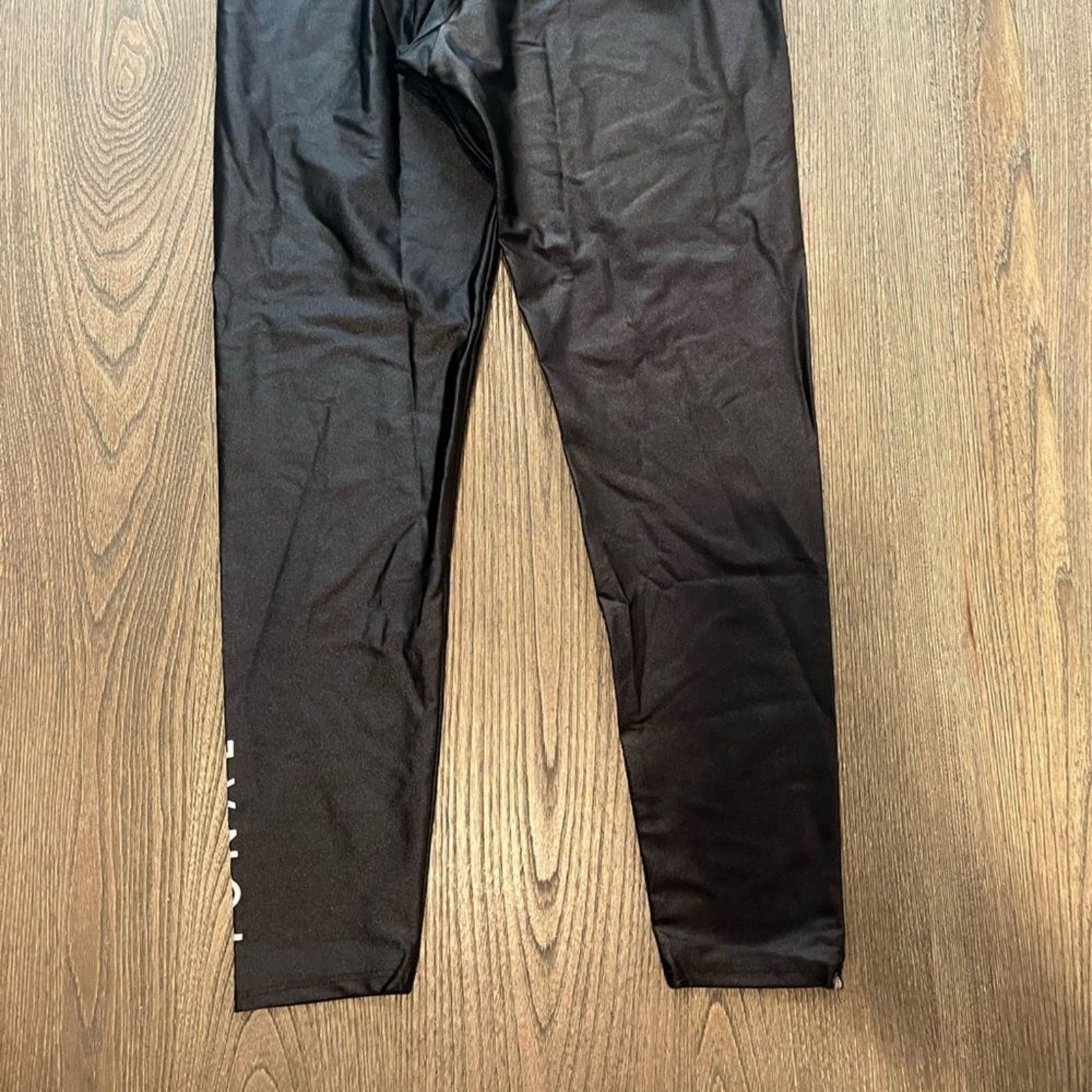 Vintage NWT Onzie Tonal High Rise Athletic Leggings Black Size XL Size 36" / US 14 / IT 50 - 7 Thumbnail