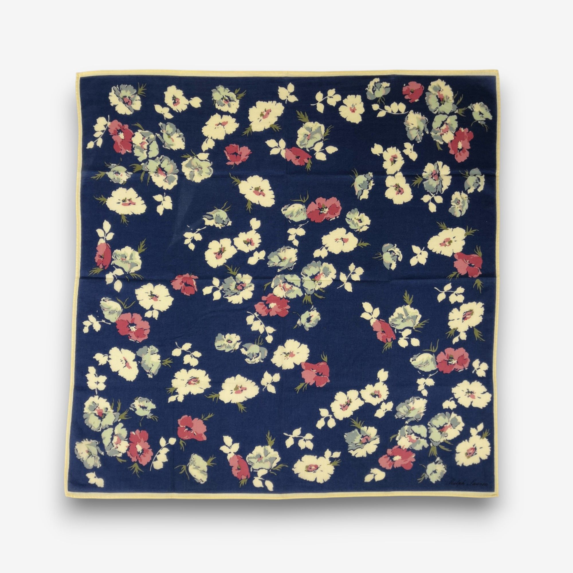 Ralph Lauren Vintage Ralph Lauren Handkerchief Pocket Square Bandana Size ONE SIZE - 1 Thumbnail