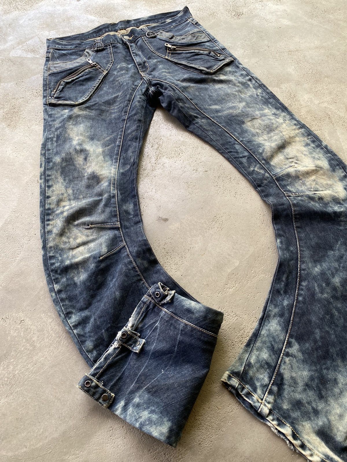 PPFM Vintage PPFM Curve Denim Jeans Size US 32 / EU 48 - 3 Thumbnail