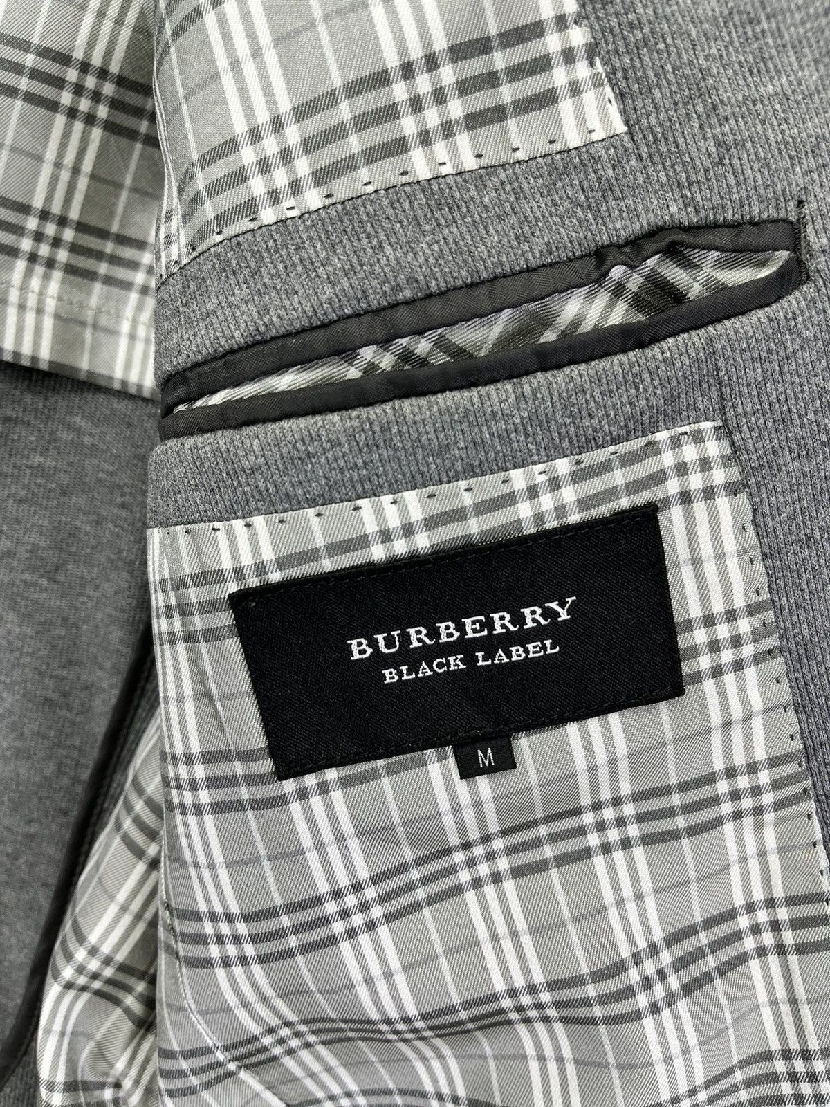 Burberry Vintage Burberry Black Label Grey Blazer Coat Jacket Size M / US 6-8 / IT 42-44 - 7 Thumbnail