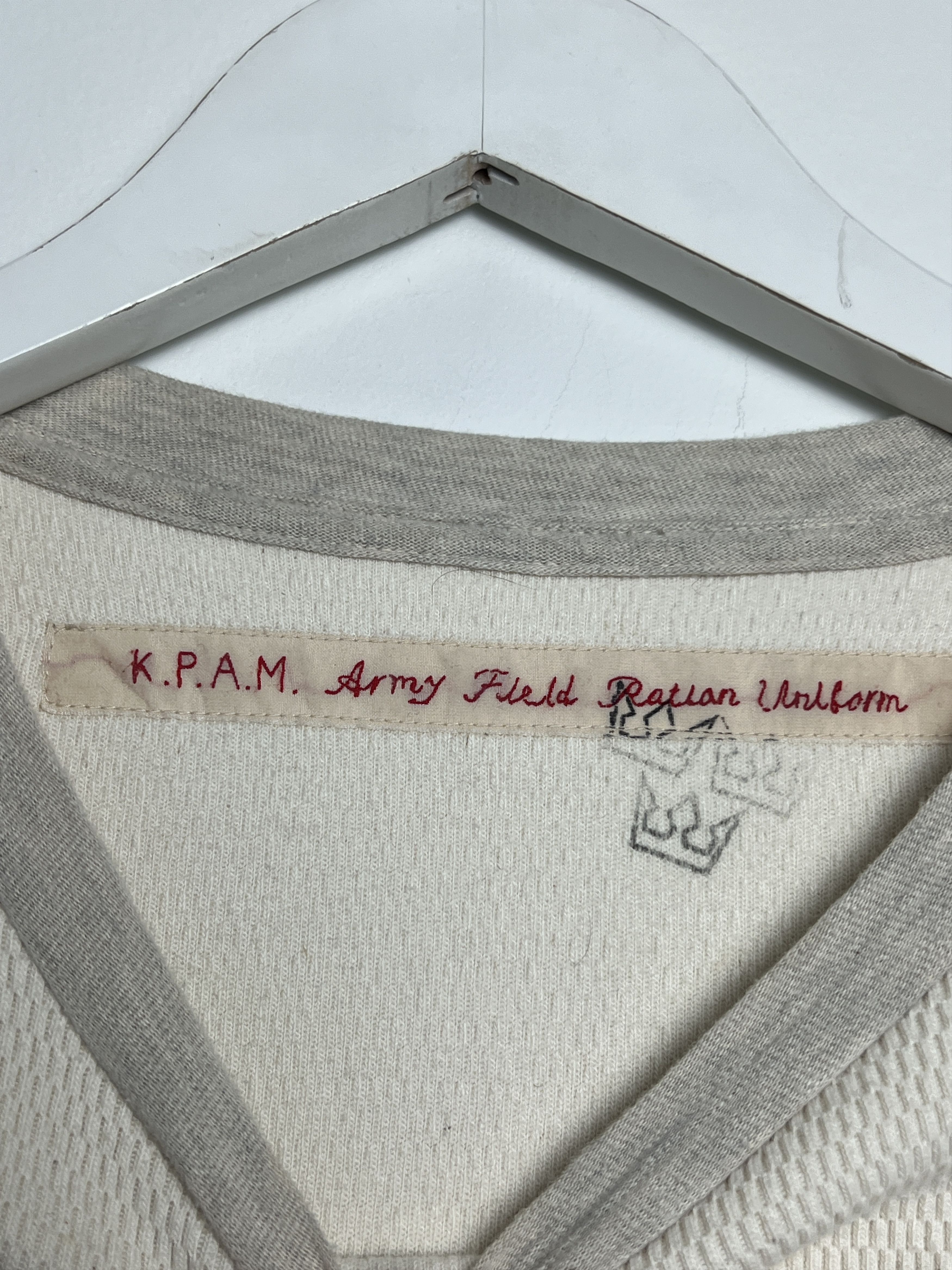 Kapital Army Field Ration Uniform Heavy Pique Short Sleeve T-Shirt Size US M / EU 48-50 / 2 - 6 Thumbnail