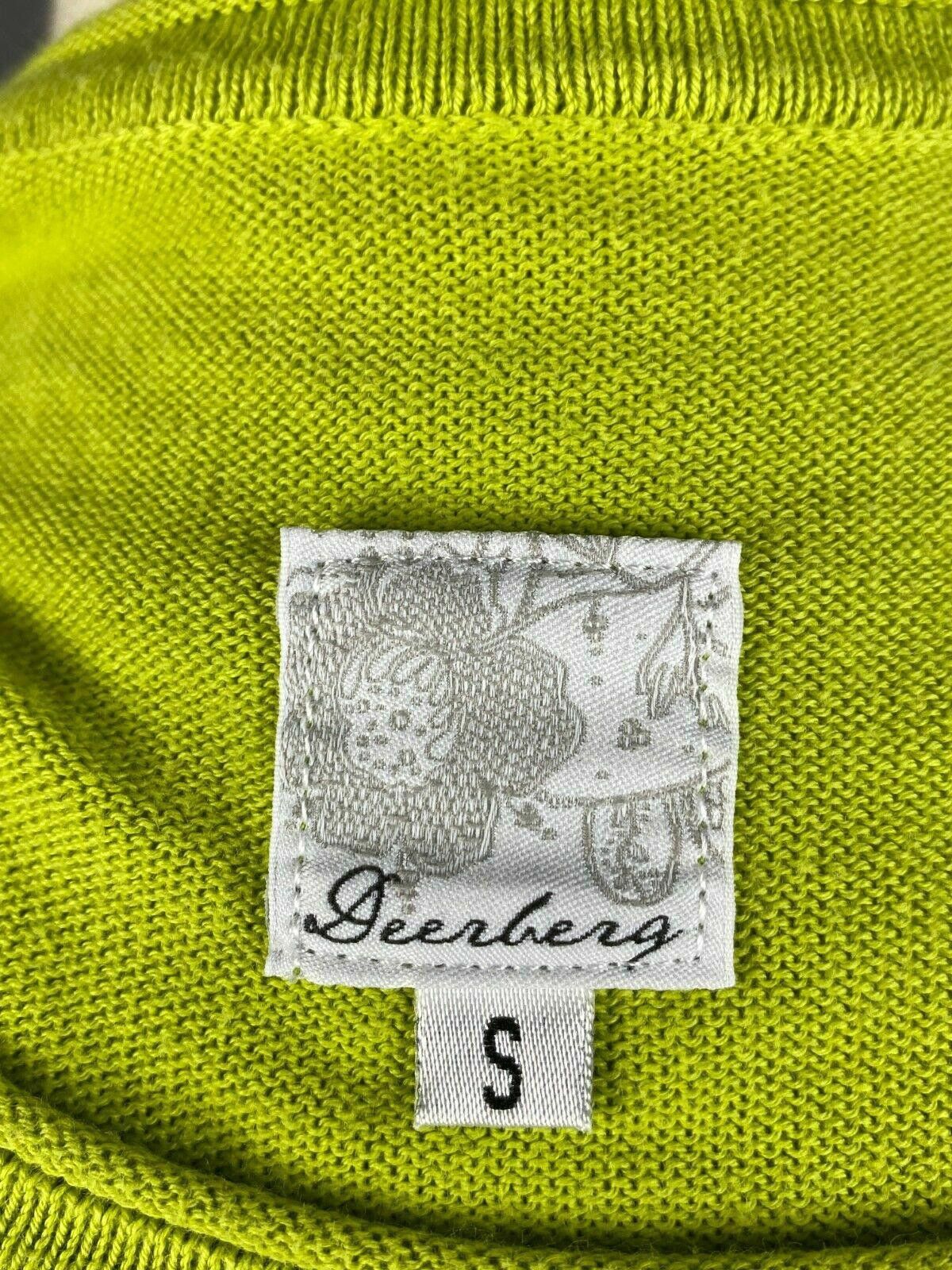 Designer Deerberg by Oska Yellow Green Pocket Tunic Dress Size S Size S / US 4 / IT 40 - 8 Thumbnail