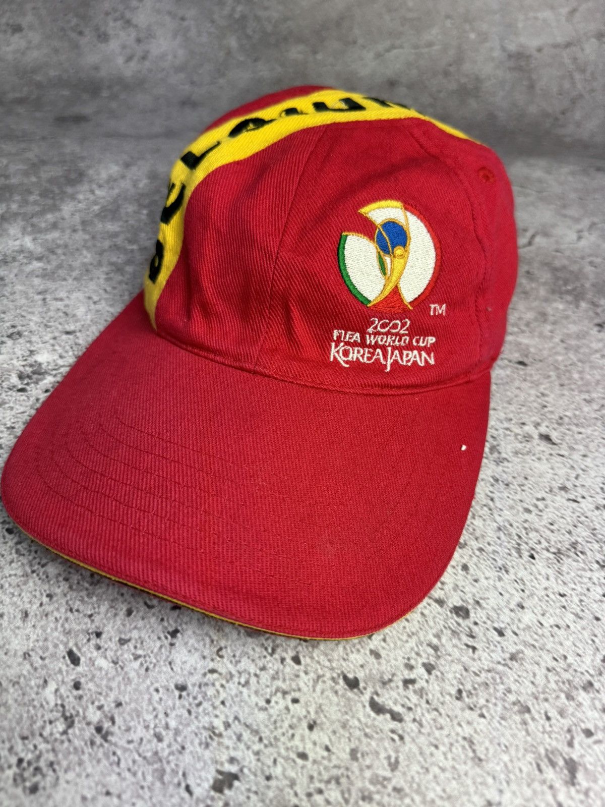 Japanese Brand × Vintage 2002 FIFA World Korea Japan Cap Hat Soccer Team Vintage Size ONE SIZE - 3 Thumbnail