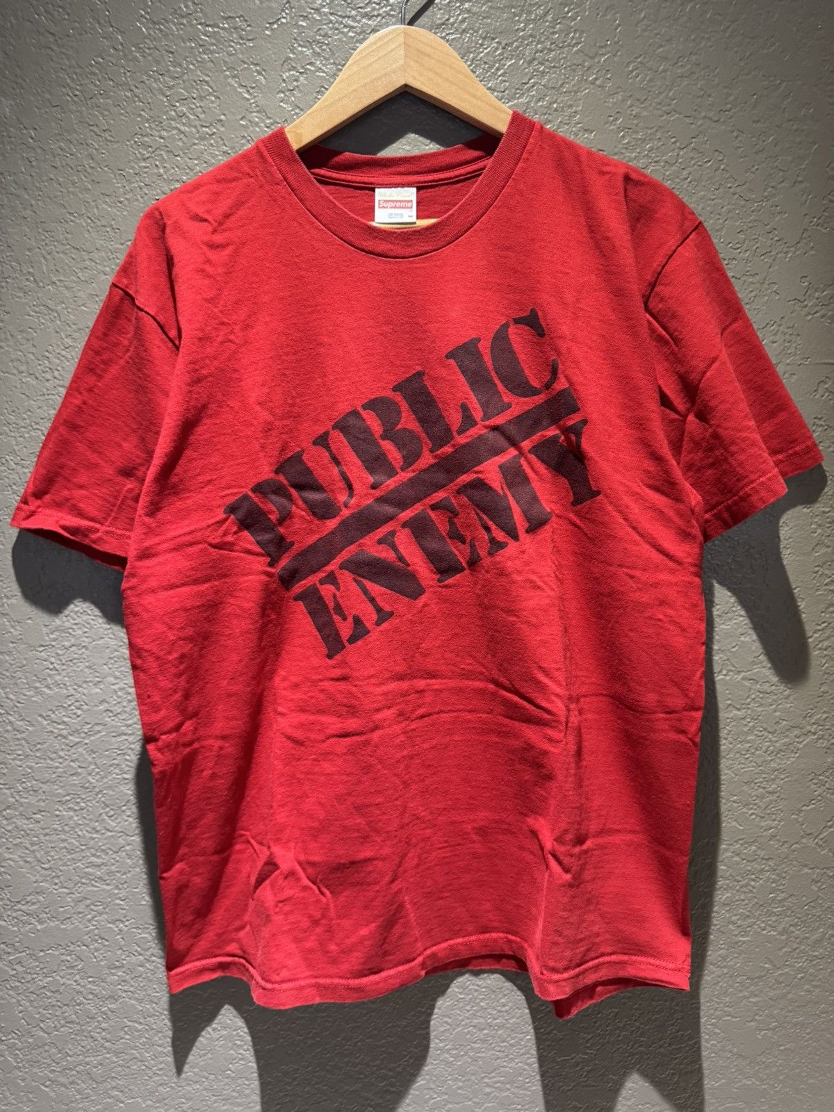 Supreme x Undercover x Public Enemy Blow Your Mind Tee Red