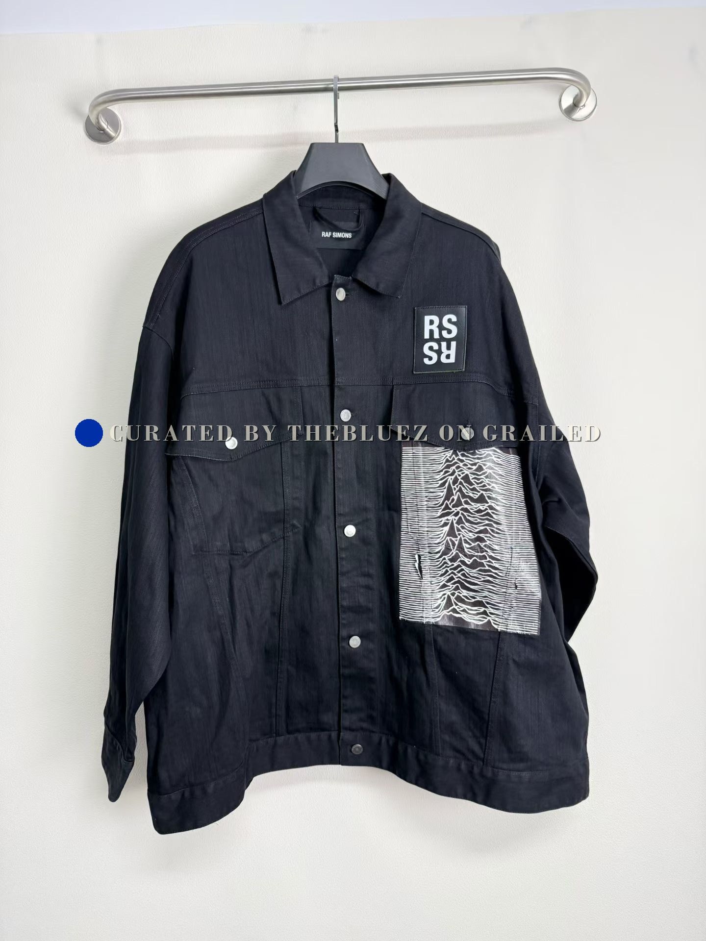 Raf Simons × Raf by Raf Simons Raf Simons big fit denim jacket aw