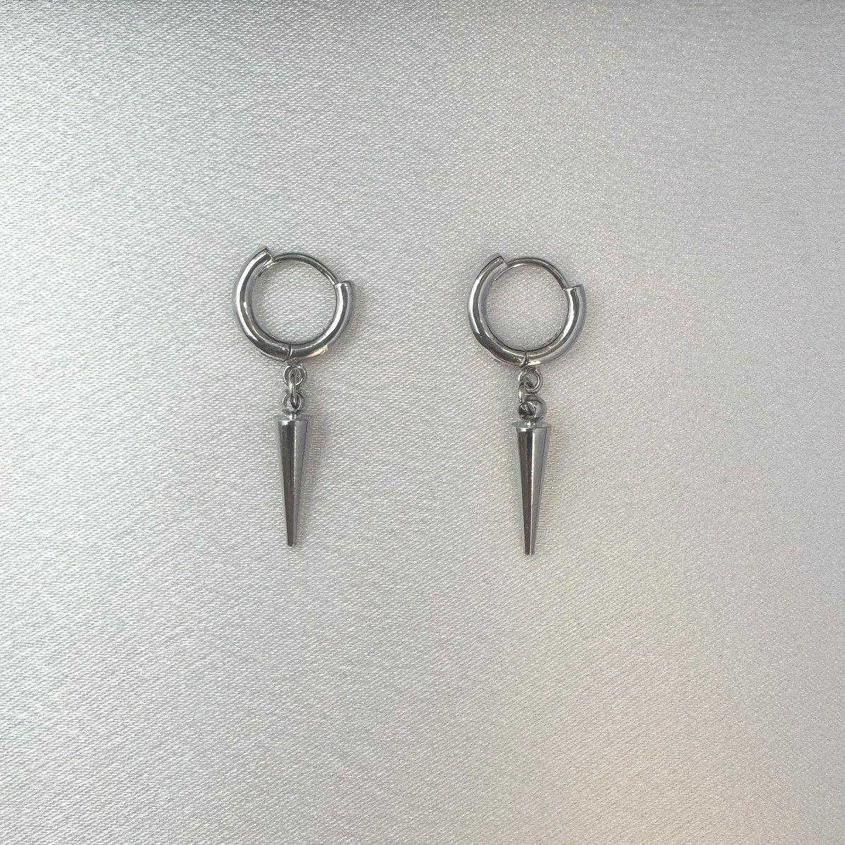 Designer Geometry Triangle Cone Dangle Drop Earrings for Men Women Size ONE SIZE - 2 Thumbnail