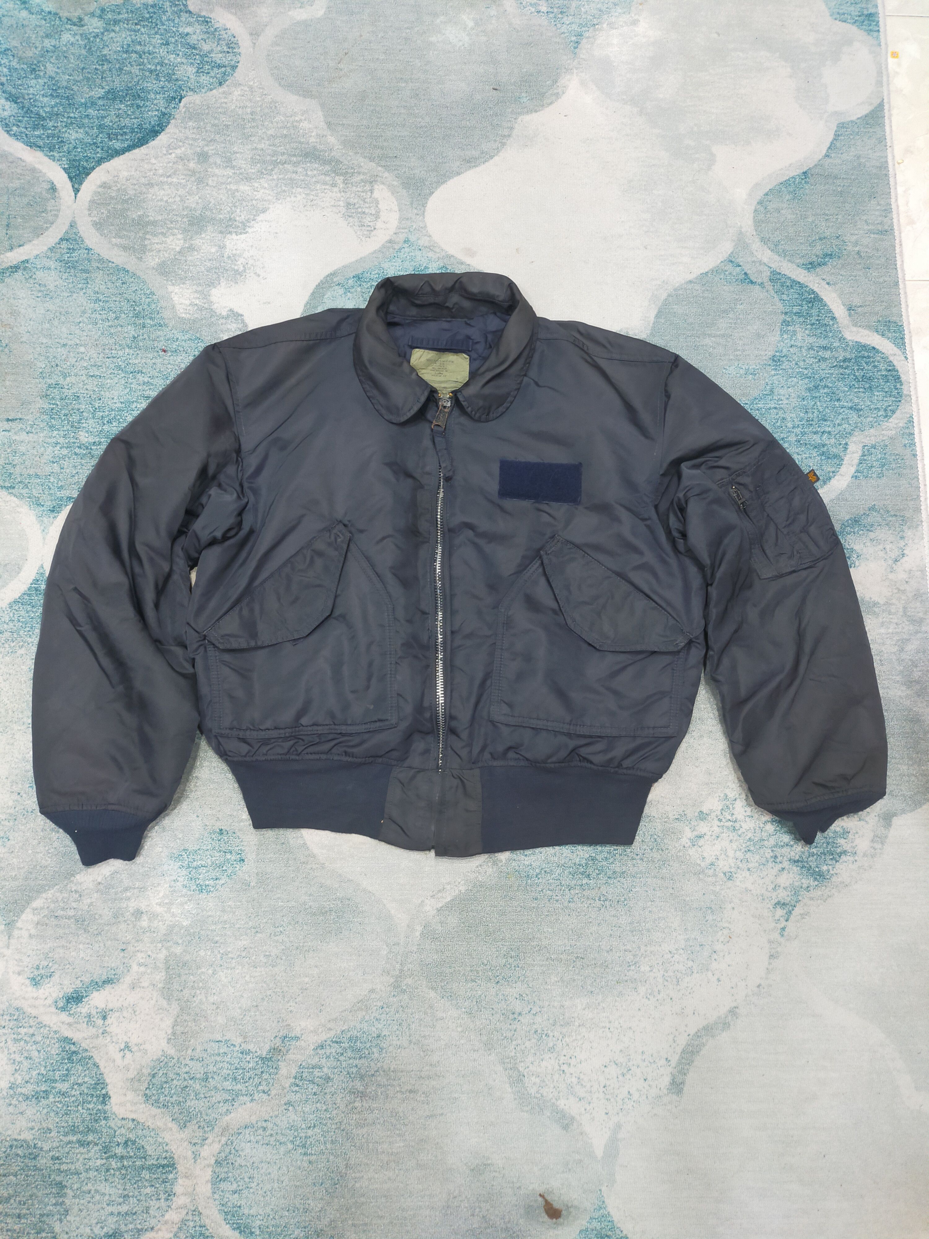 Alpha Industries True Vintage Bomber Jacket Us Army Size US XL / EU 56 / 4 - 1 Thumbnail